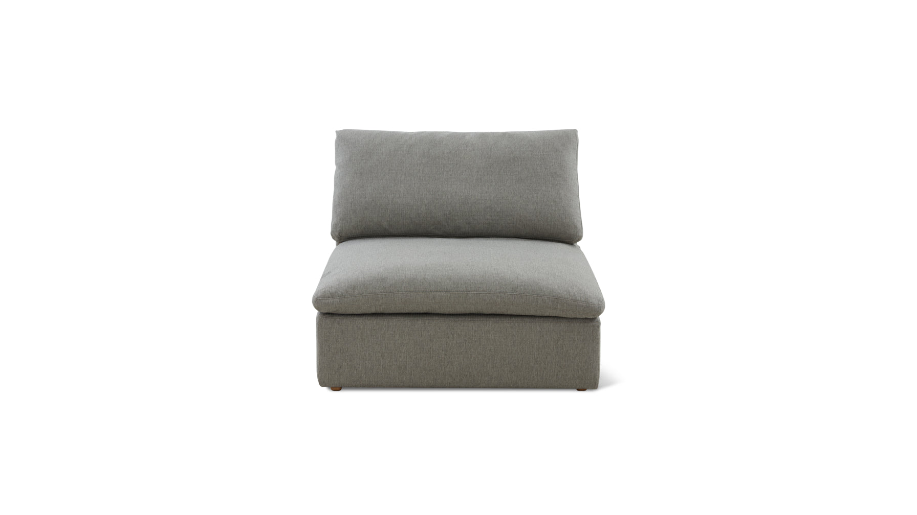 Slipcover - Movie Night Armless Chair Large Mist