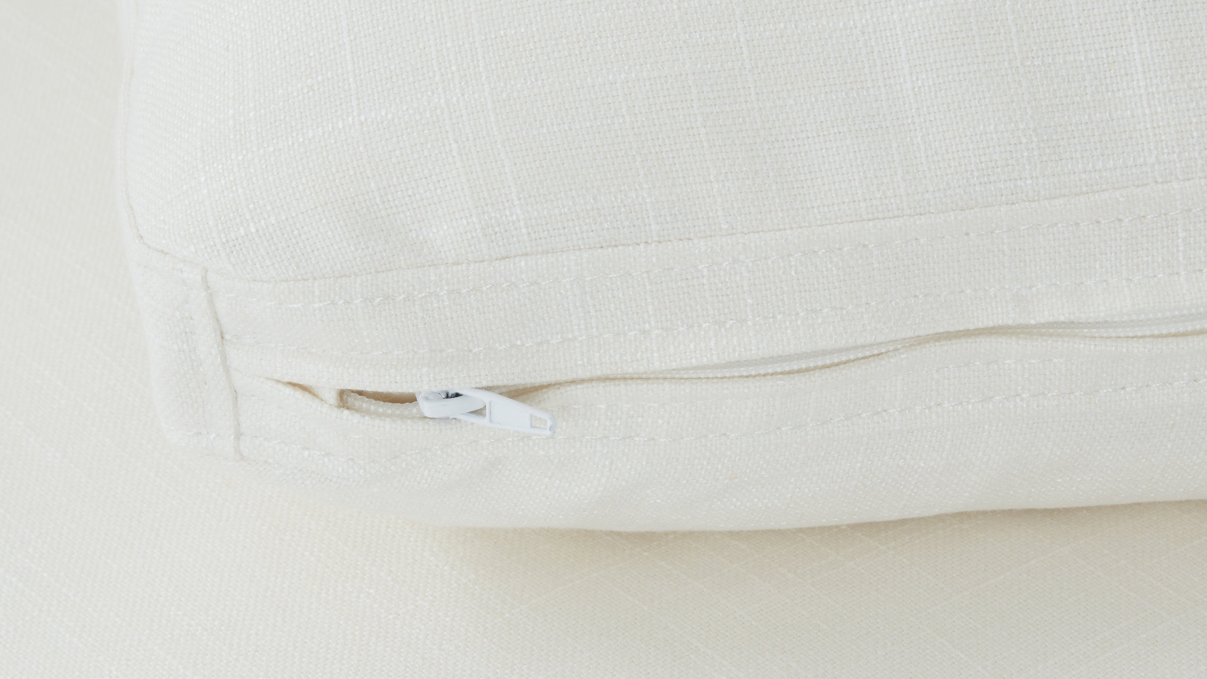 Slipcover - Movie Night™ Armless Chair, Standard, Cream Linen