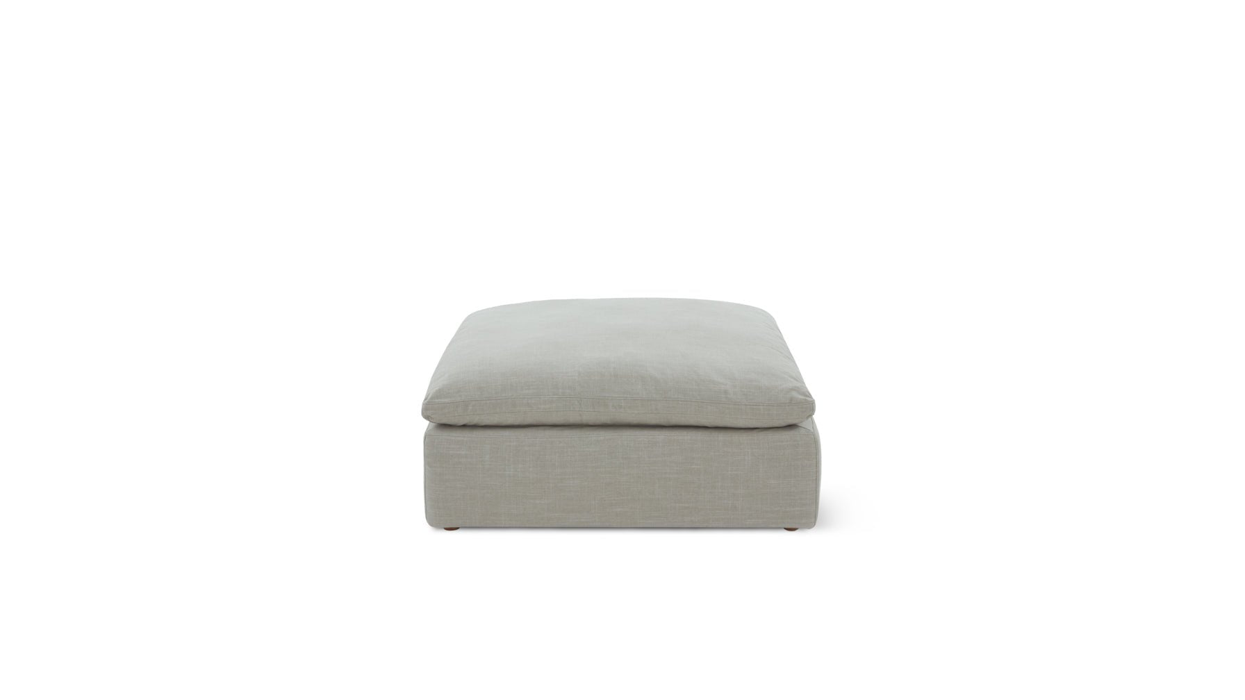 Slipcover - Movie Night™ Ottoman, Standard, Light Pebble