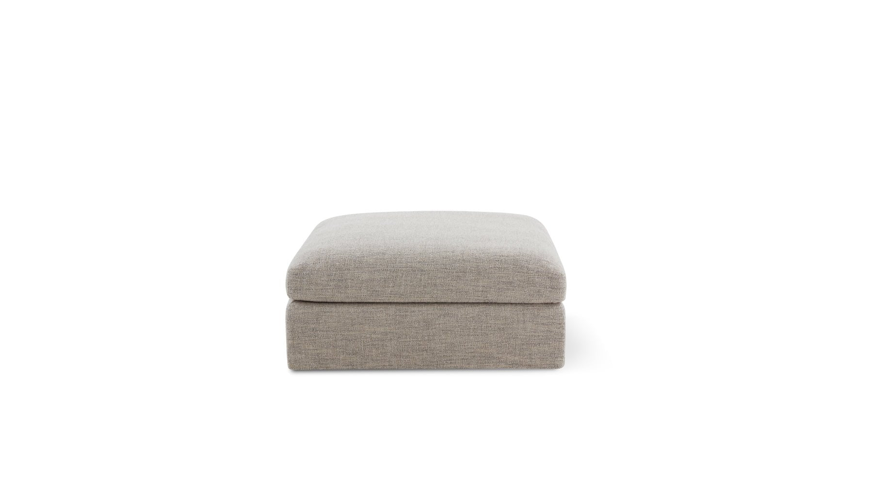 Slipcover - Get Together™ Ottoman, Large, Oatmeal