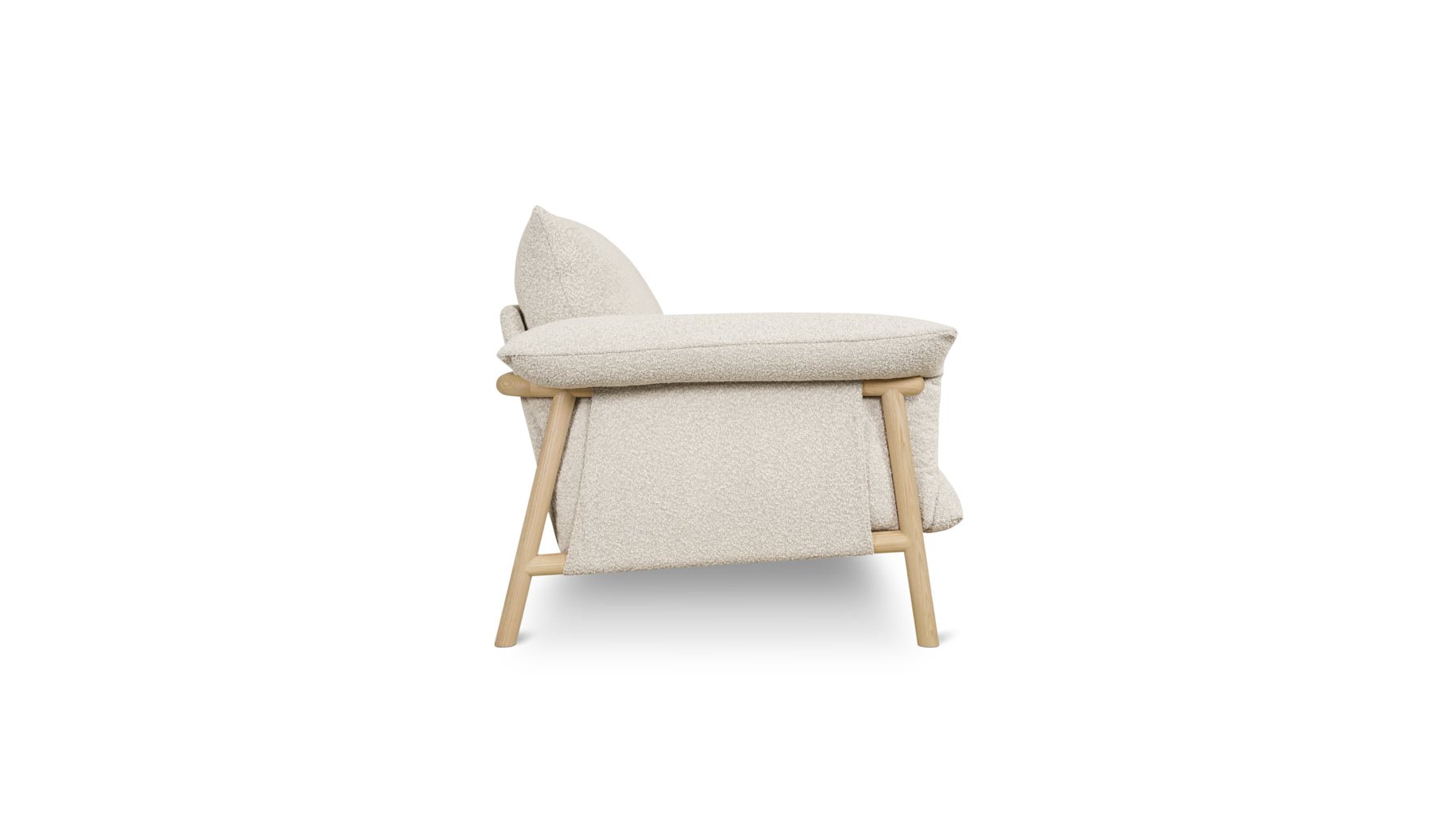 Pillow Talk Sofa, Warm Frost - Image 11