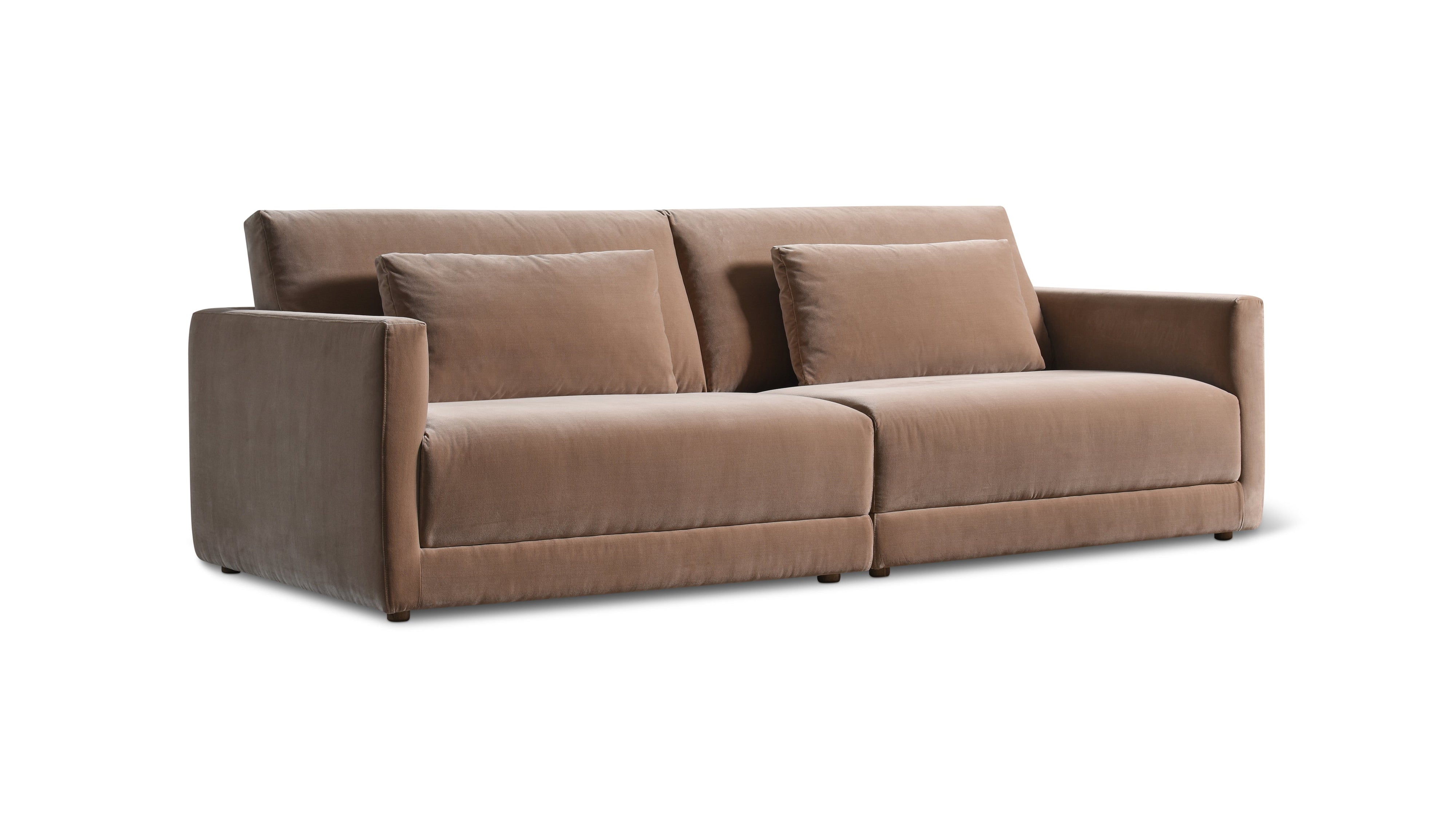 Wind Down 2-Piece Modular Sofa, Doe - Image 9