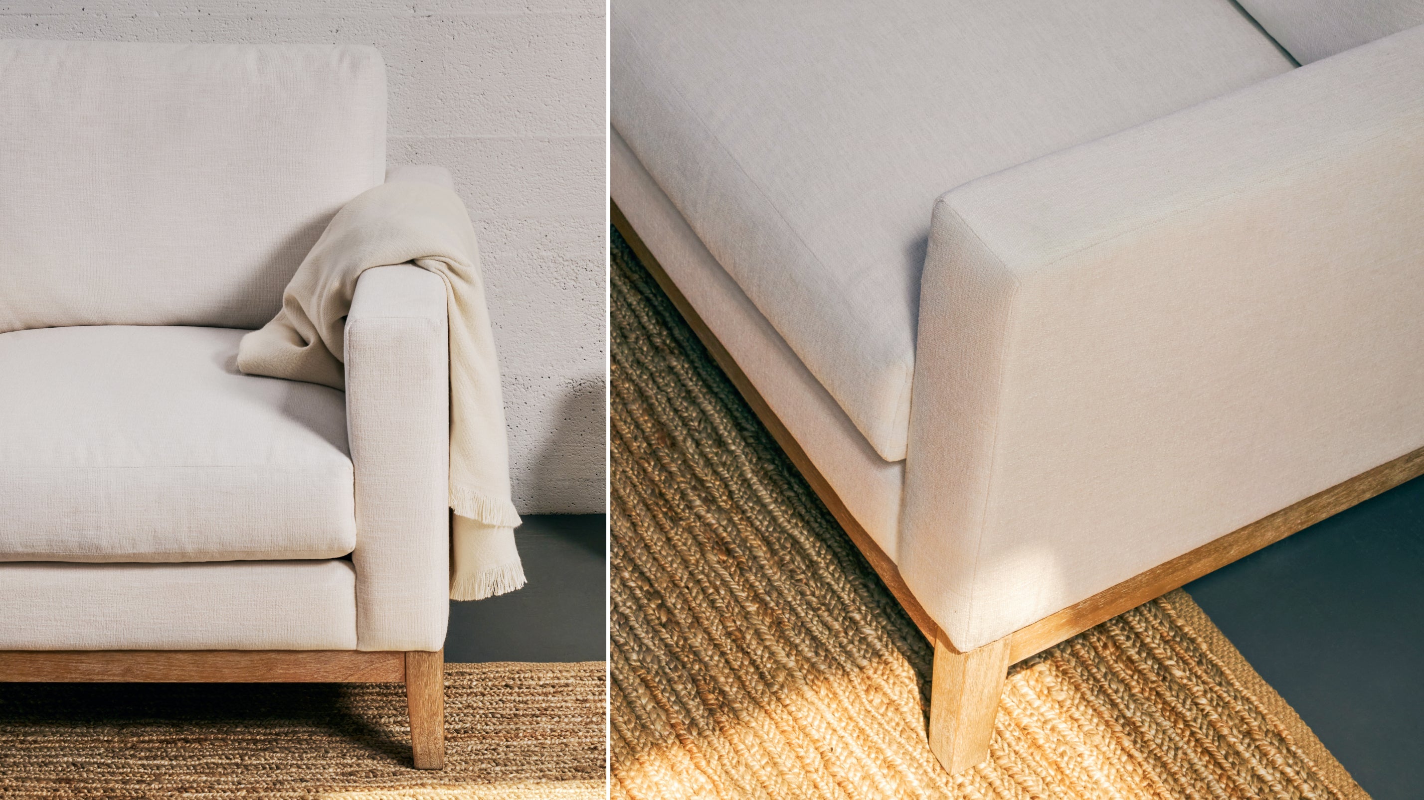 Any Day Sofa, 3 Seater, Sugar