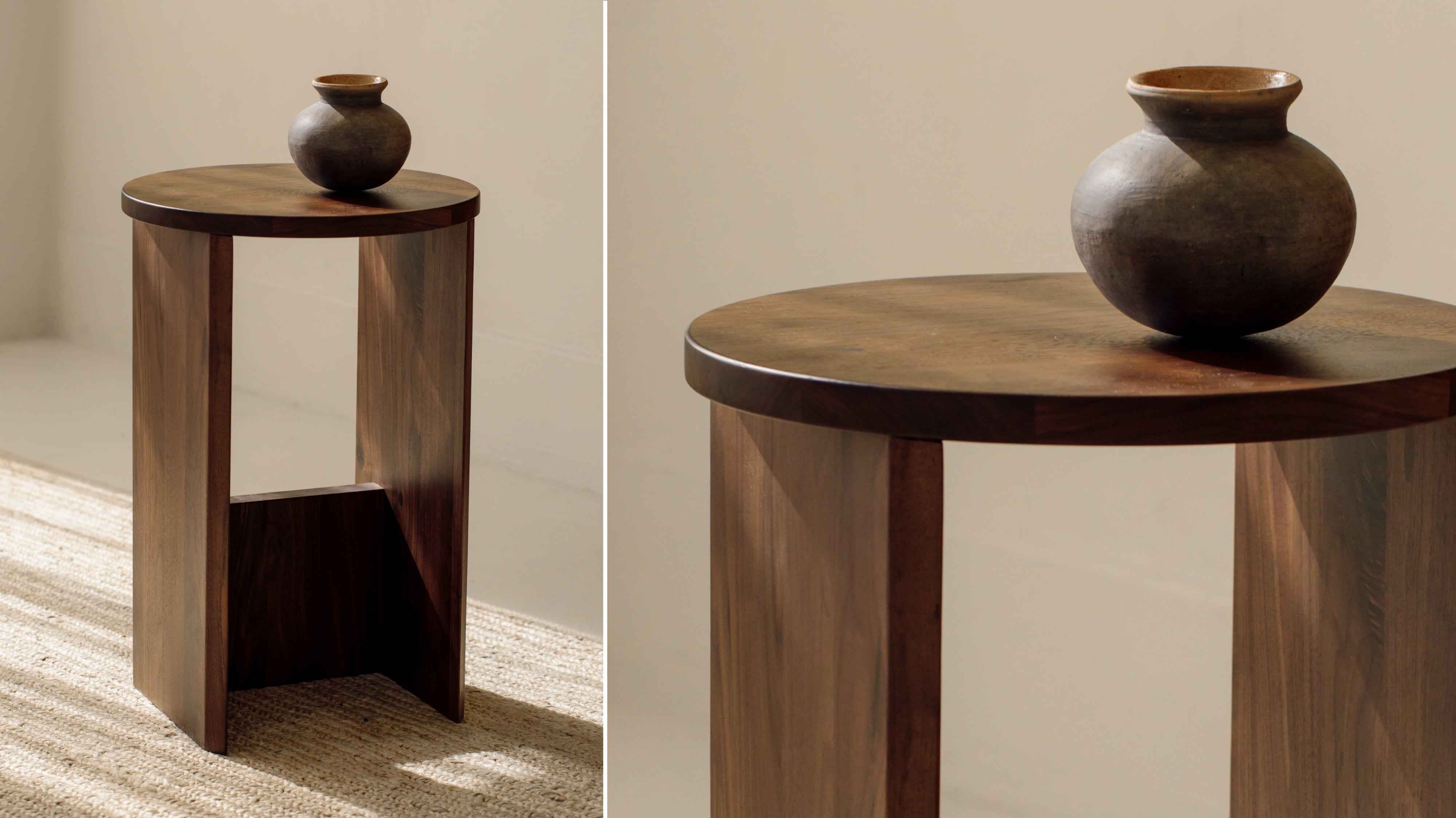 Field Stool, Counter, American Walnut