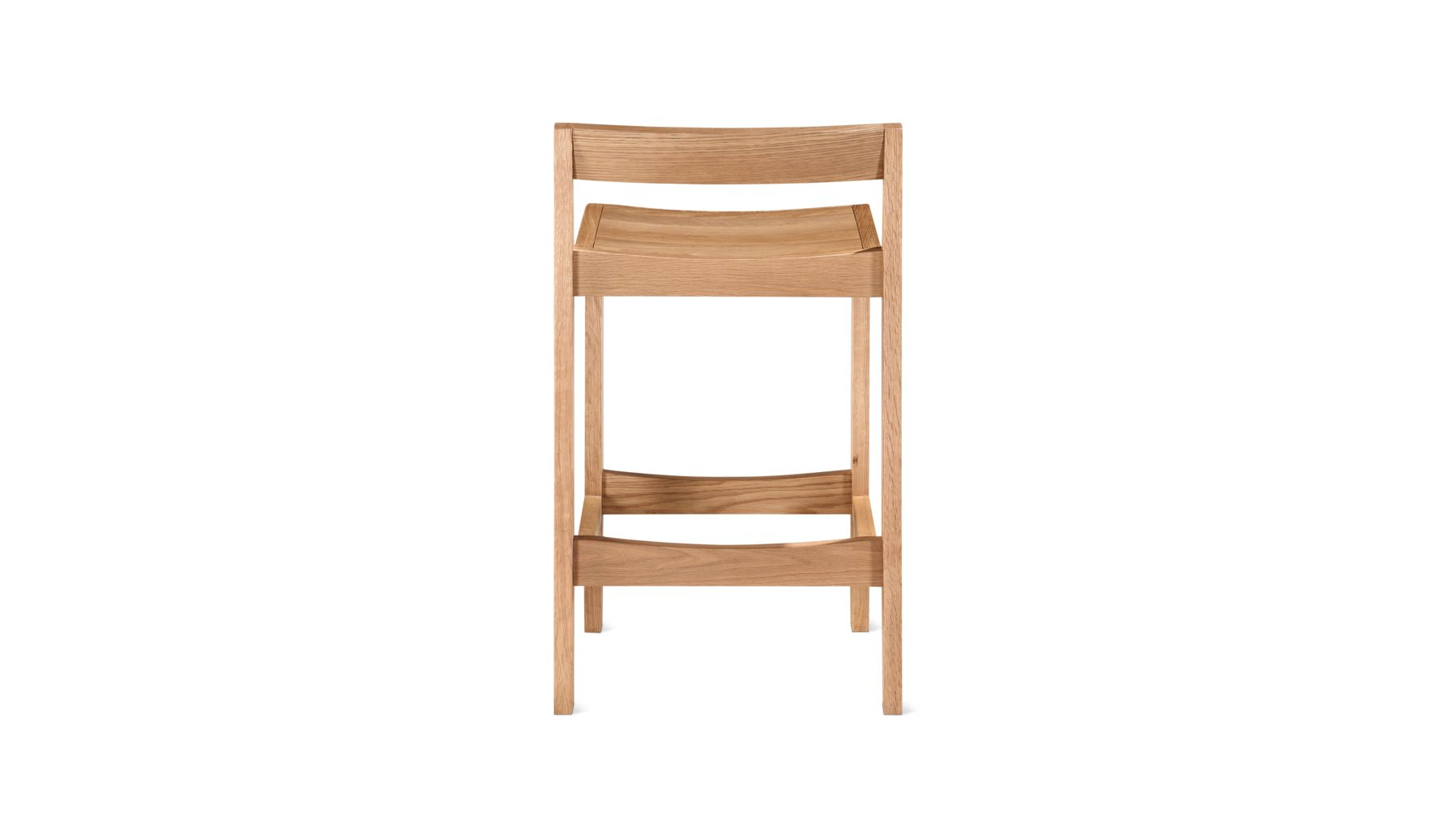 Plane Stool, Counter, Oak - Image 9