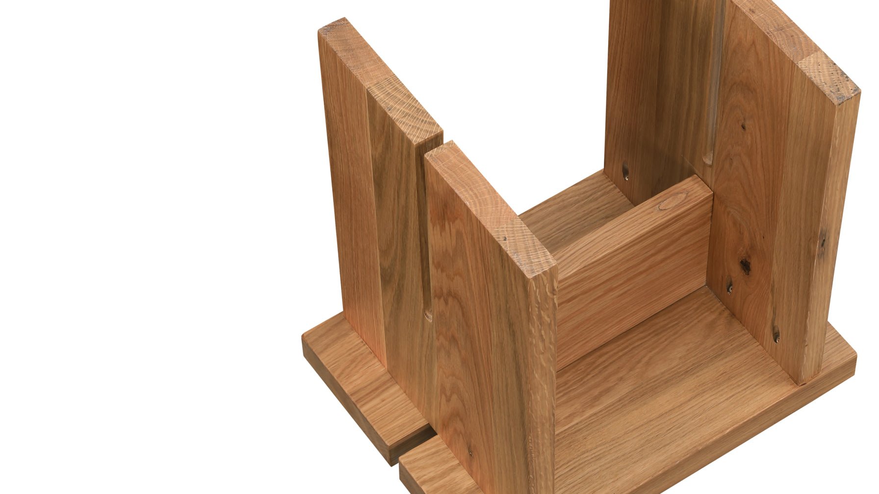 Plane Stool, Oak