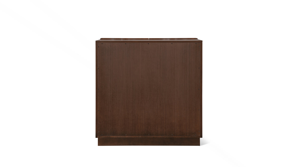 Ripple Bar Cabinet, Walnut — alternate view