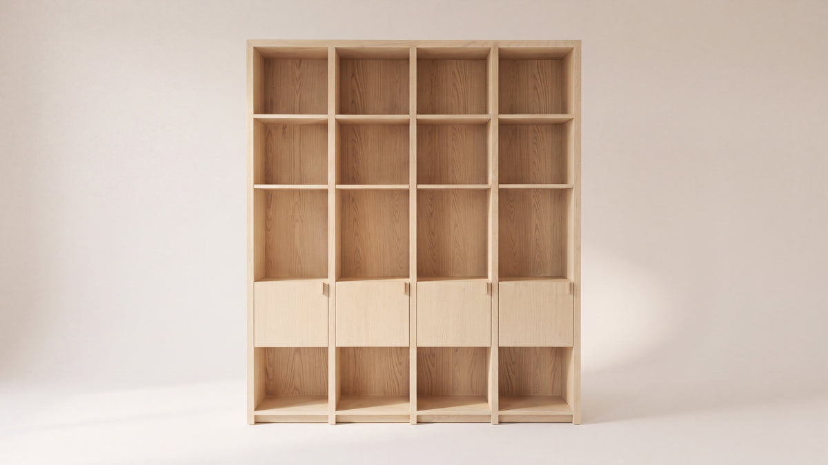 Harbour Bookshelf, Pale Oak