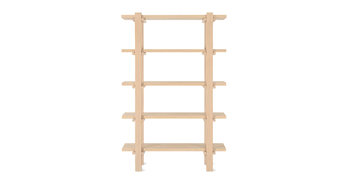 Long Story x Colapso Studio Bookcase, Tall, Pale Oak