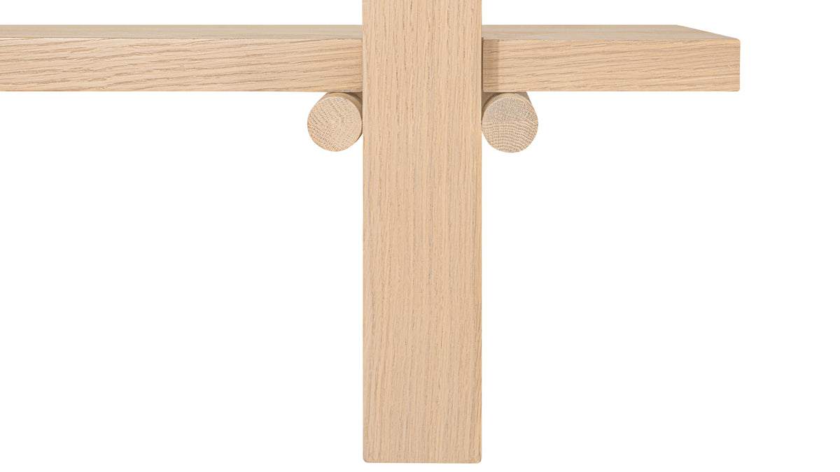 Long Story x Colapso Studio Bookcase, Tall, Pale Oak