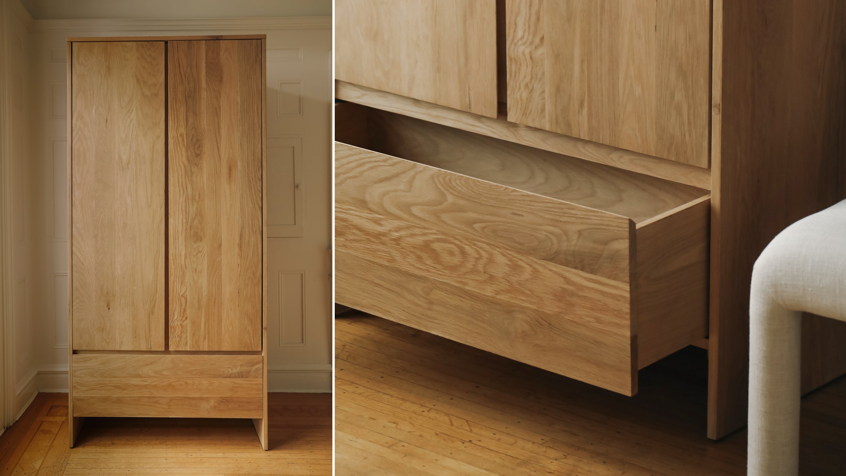 Everyday Armoire, Oak