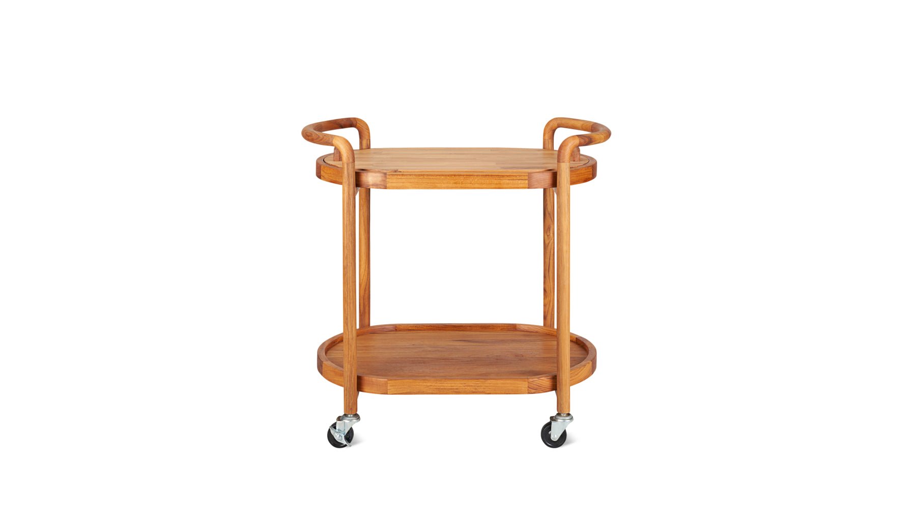 Stir It Up Bar Cart, Teak - Image 1