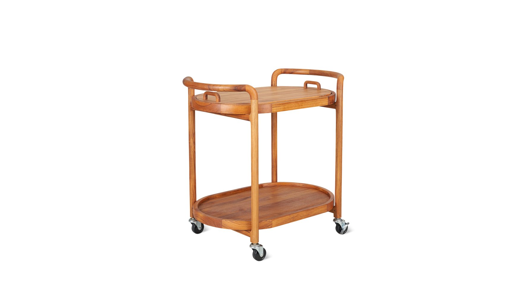 Stir It Up Bar Cart, Teak - Image 11