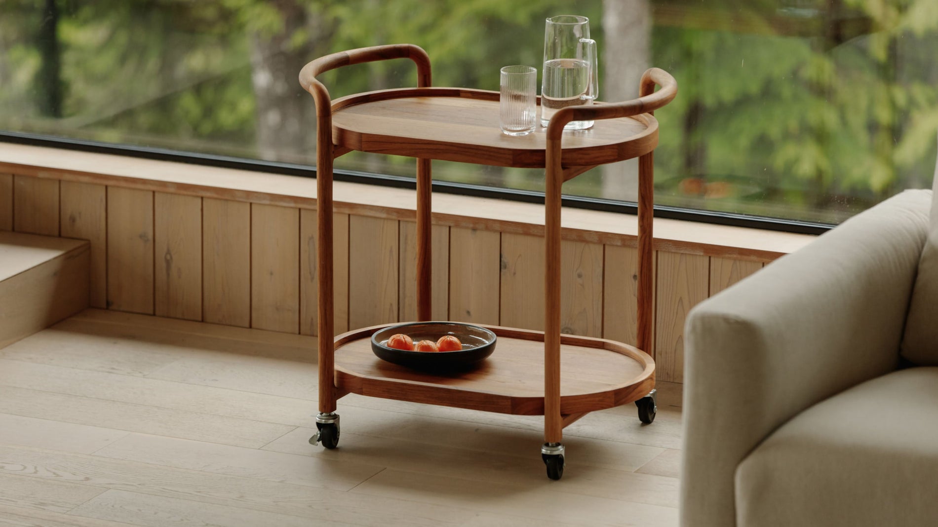 Stir It Up Bar Cart, Teak_image