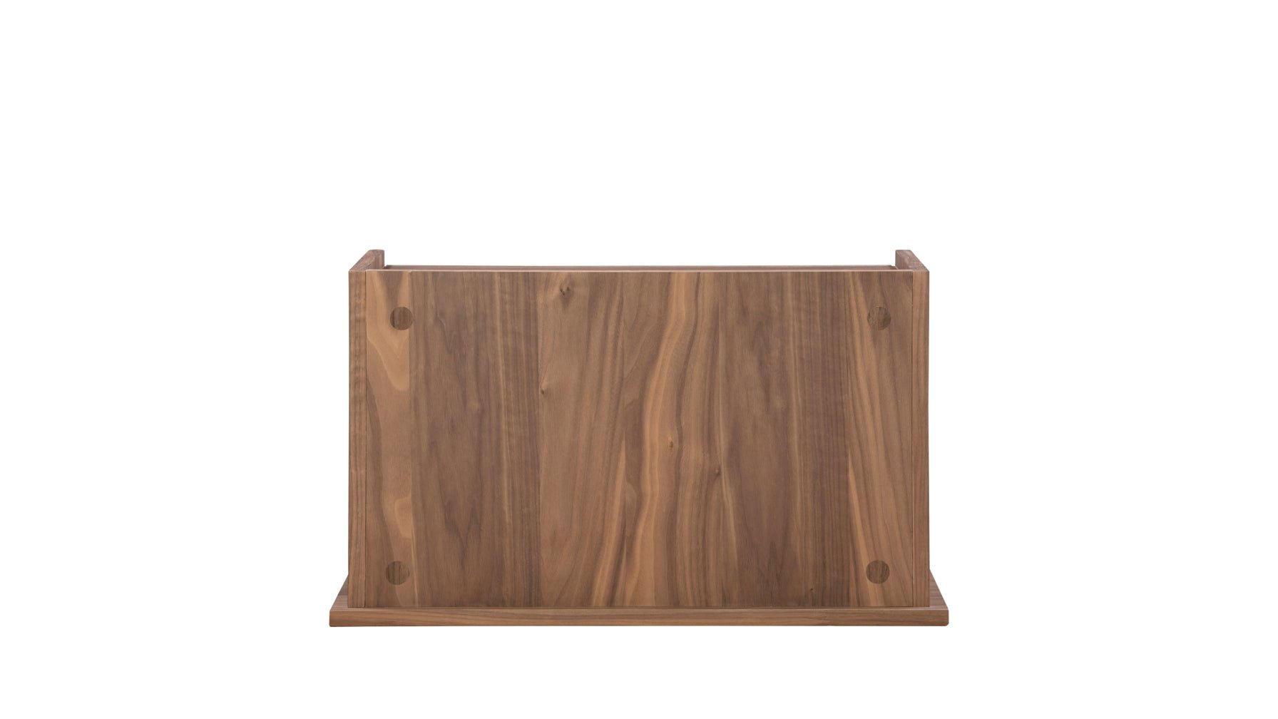 Keep Stacking Storage System, Closed, Walnut