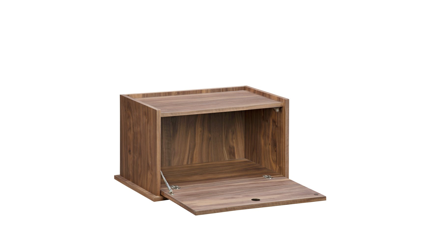 Keep Stacking Storage System, Closed, Walnut