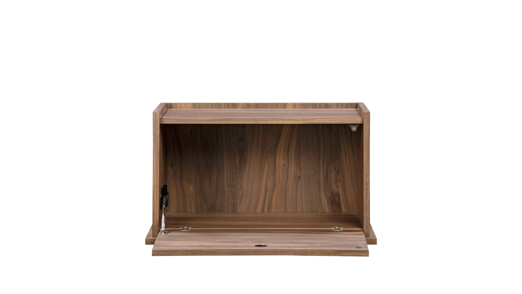 Keep Stacking Storage System, Closed, Walnut