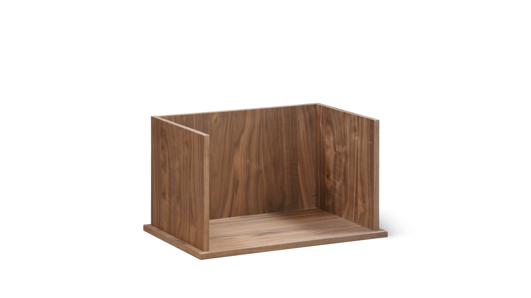 Keep Stacking Storage System, Open, Walnut - Image 1