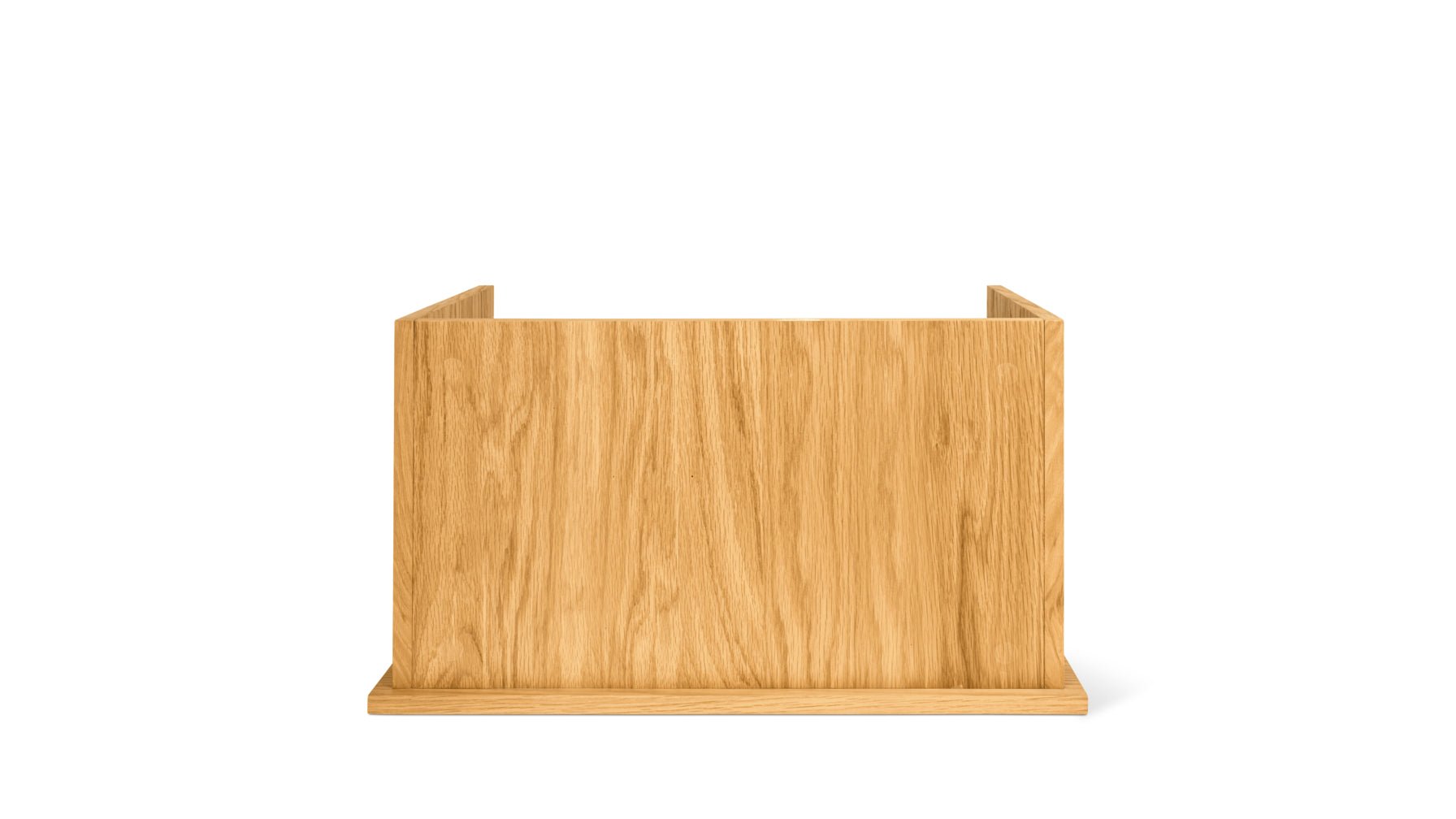 Keep Stacking Storage System, Open, White Oak
