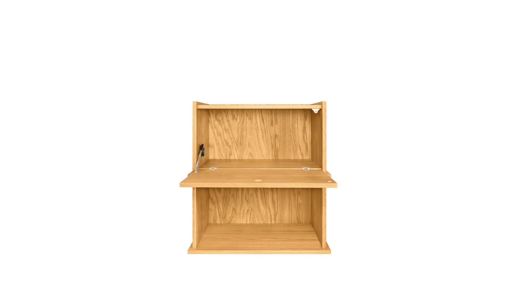 Keep Stacking Storage System 2-Piece, Open and Closed, White Oak - Image 7