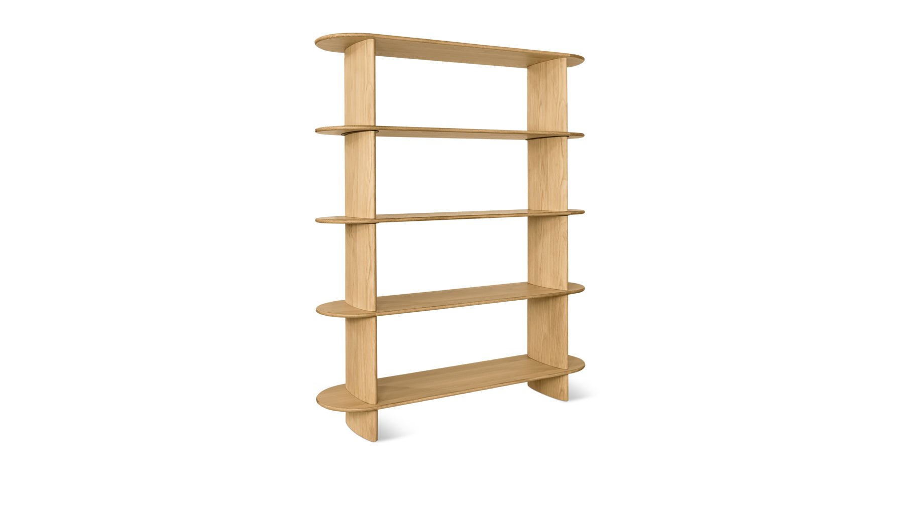 Union Bookshelf, White Oak_image