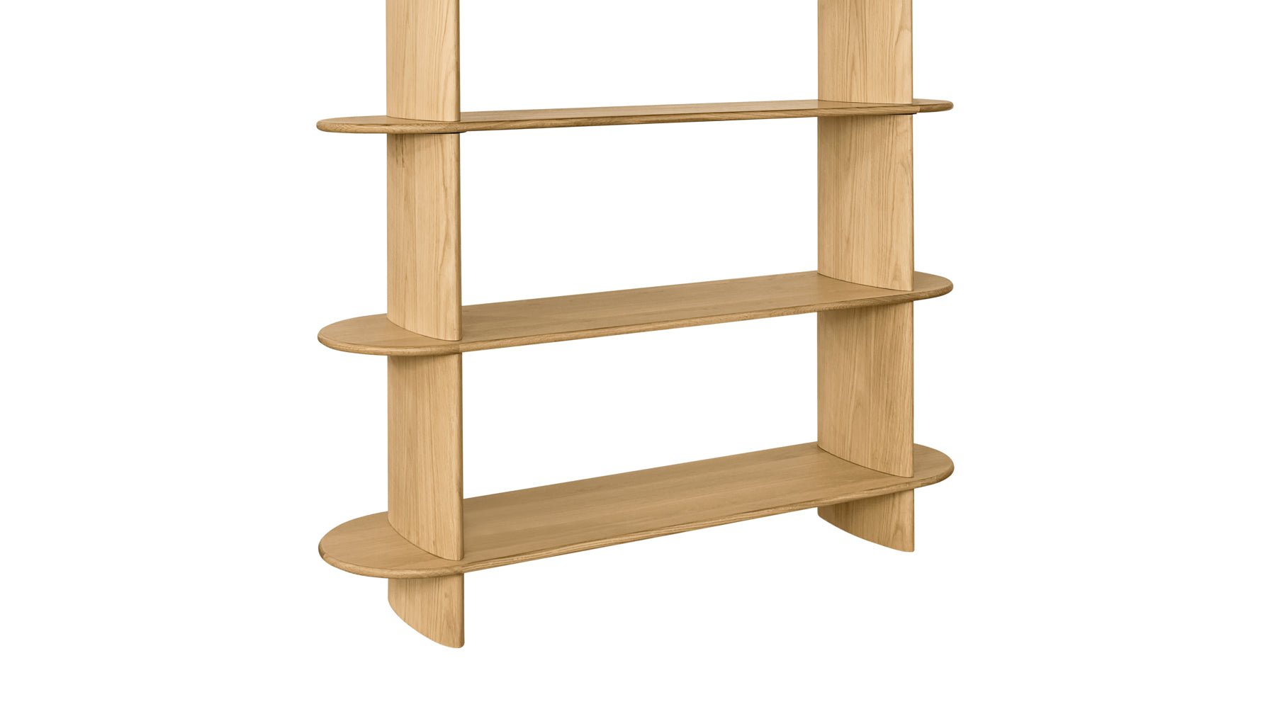 Union Bookshelf, White Oak - Image 7