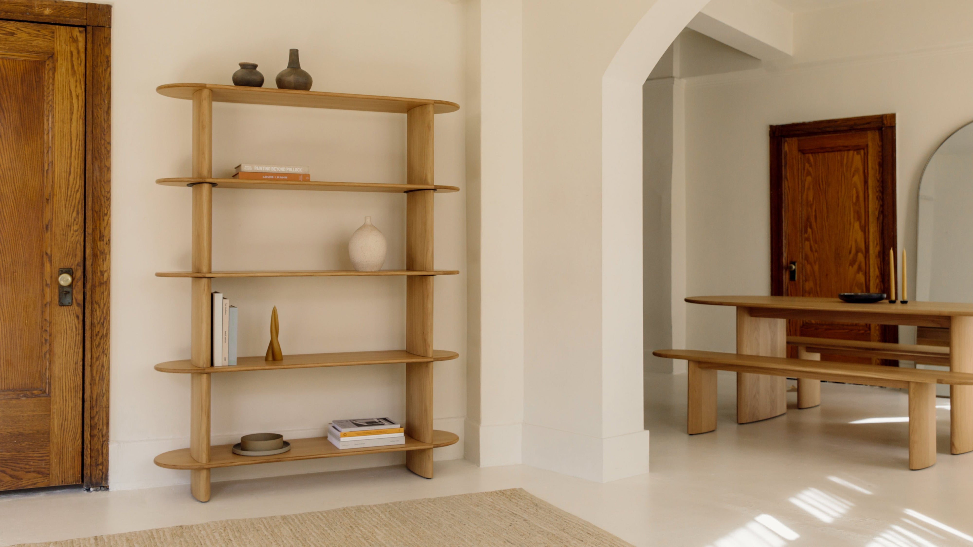 Union Bookshelf, White Oak