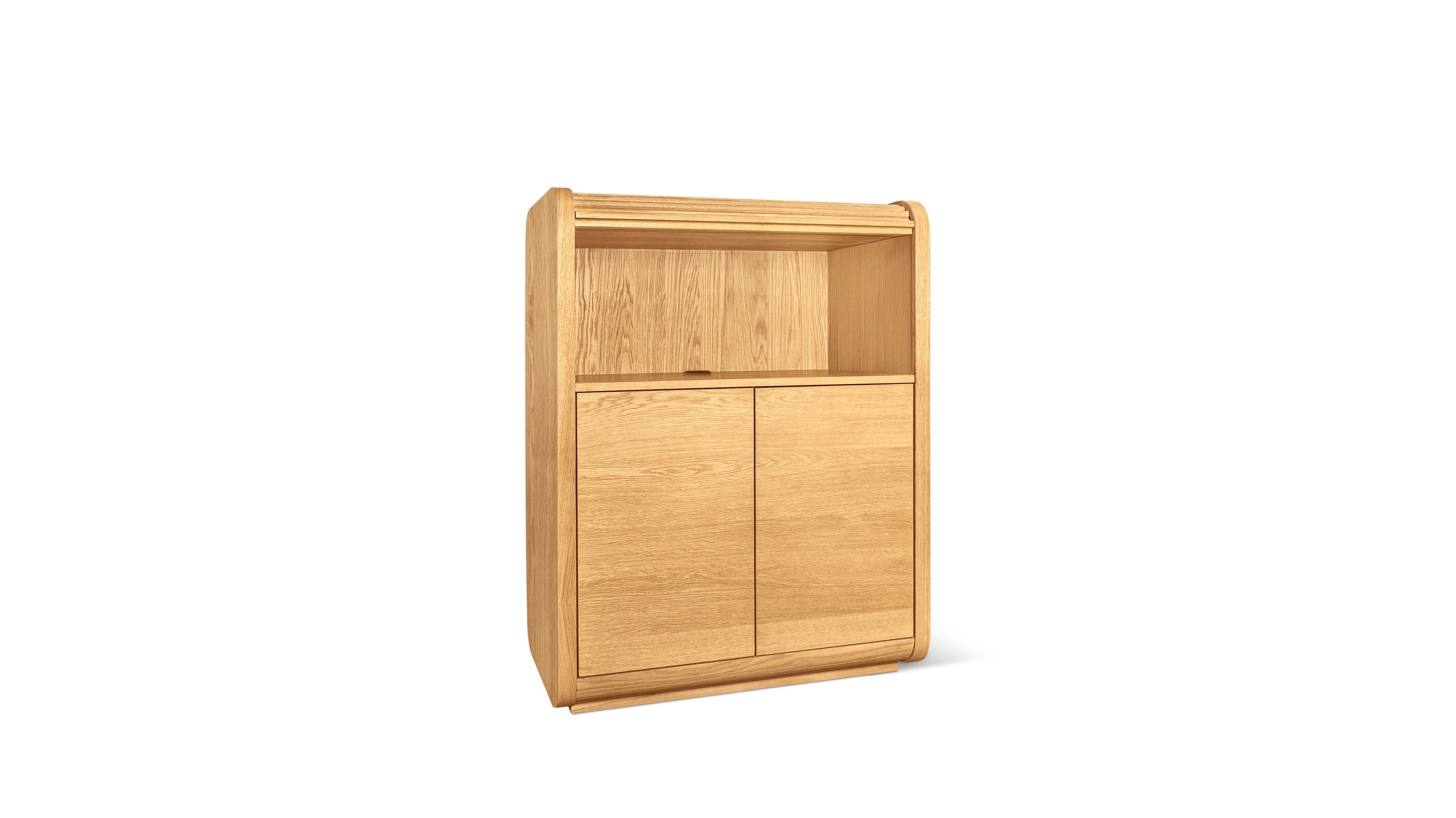 Roll Out Cabinet, White Oak - Sundays Company CanadaSTO-YR-023-024