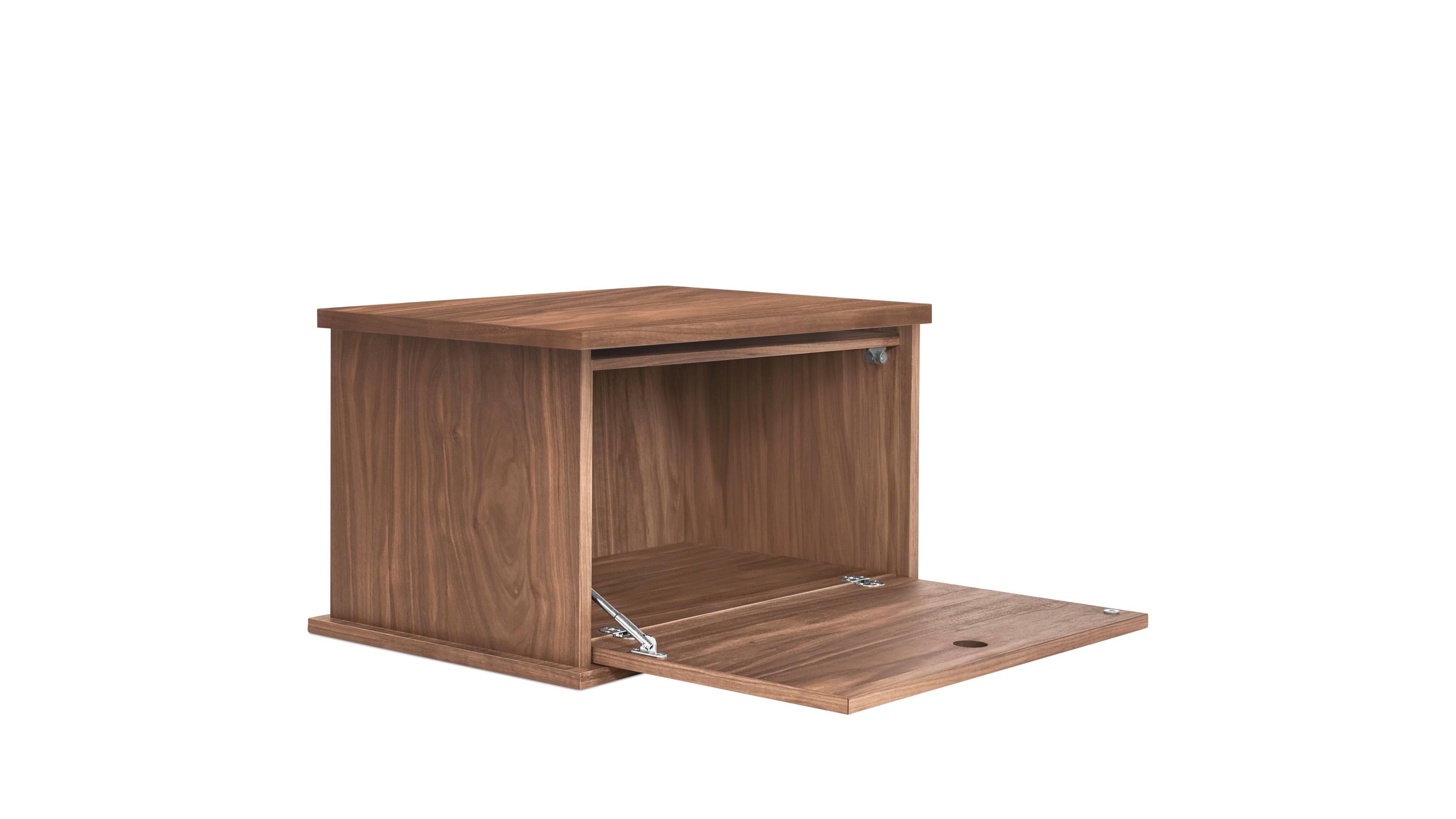 Keep Stacking Storage System 1-Piece, Closed, Walnut
