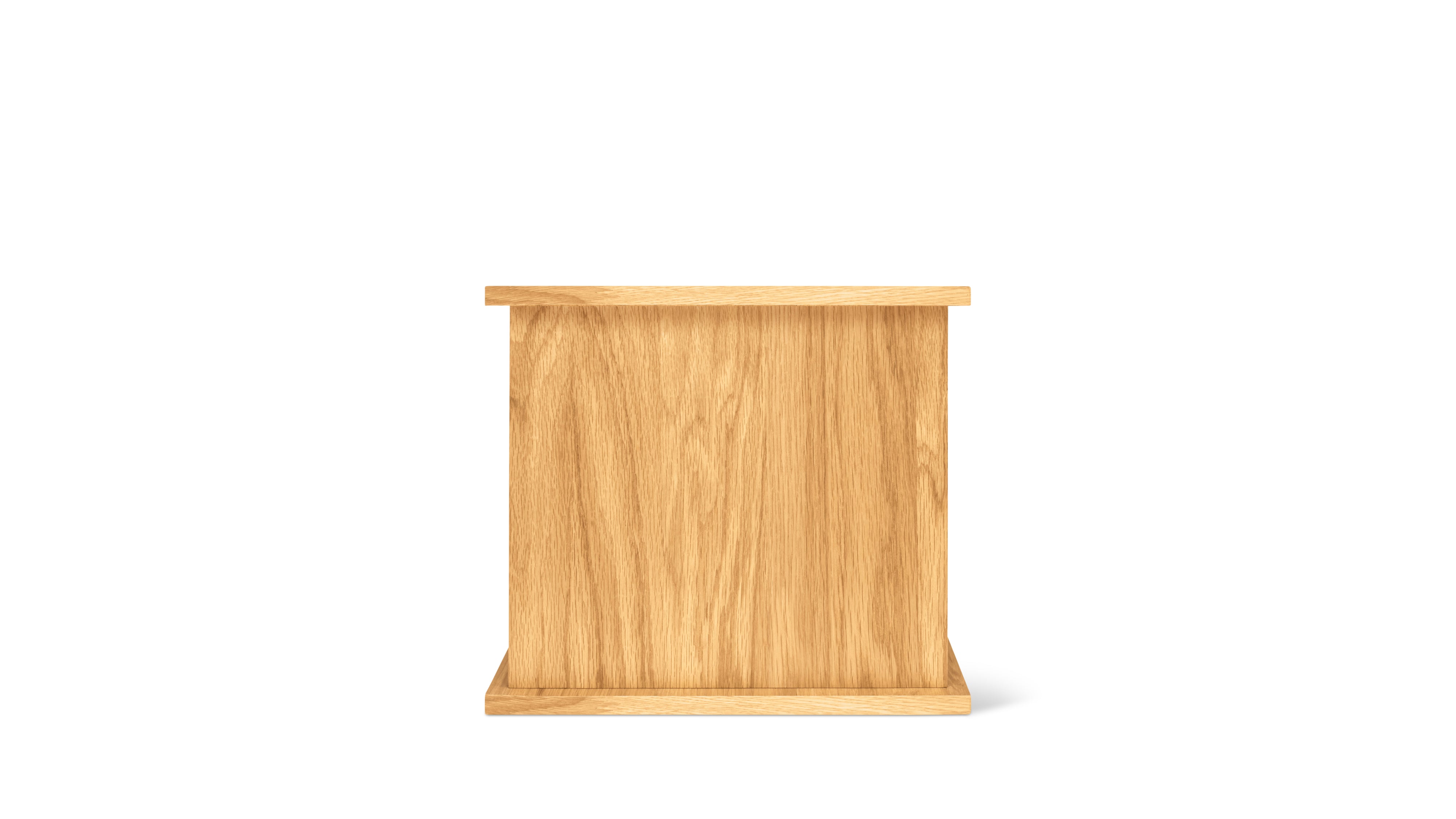Keep Stacking Storage System 1 - Piece, Closed, White Oak - Sundays Company CanadaSTO-YR-025-050