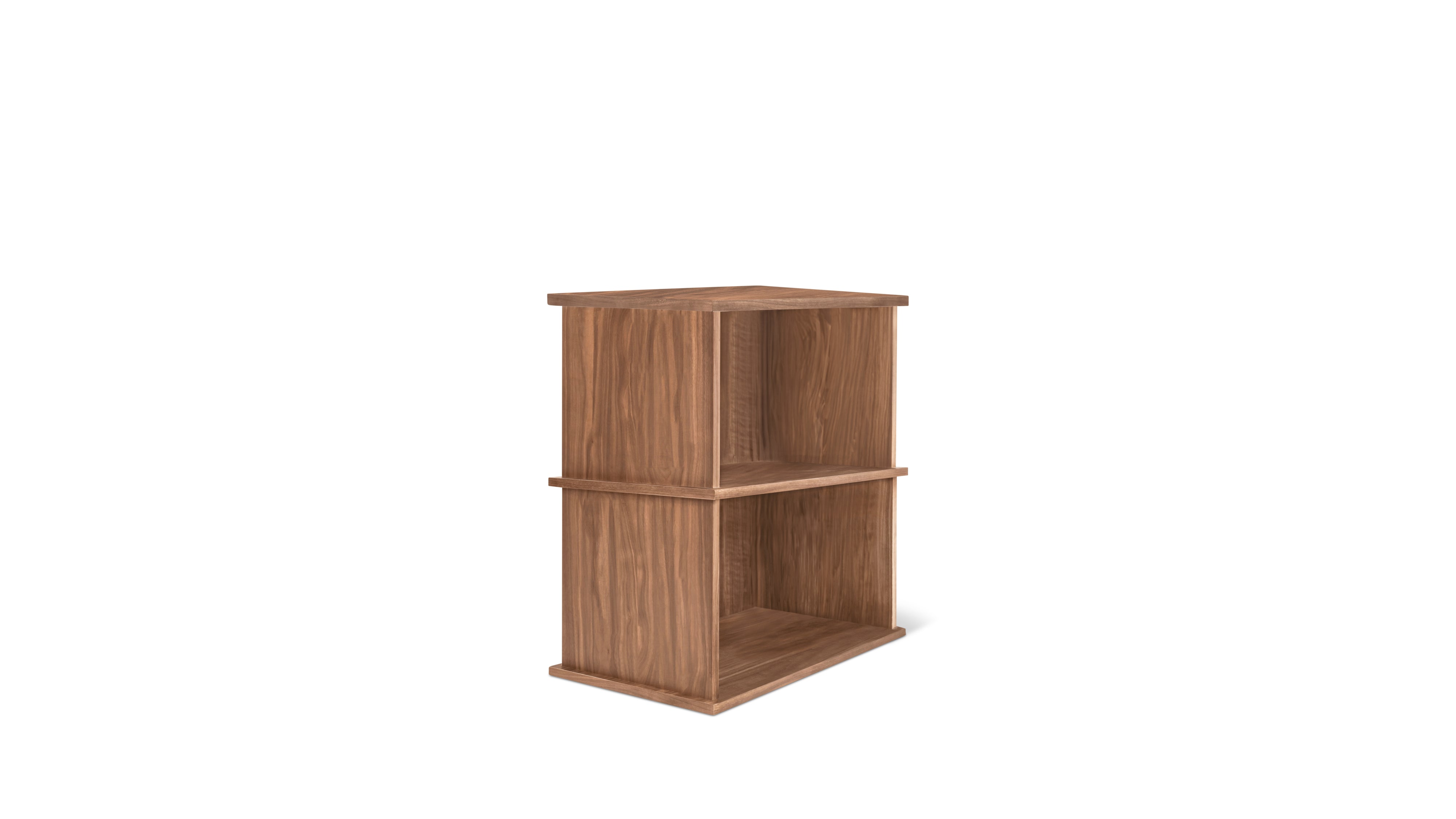Keep Stacking Storage System 2 - Piece, Open, Walnut - Sundays Company CanadaSTO-YR-026-003