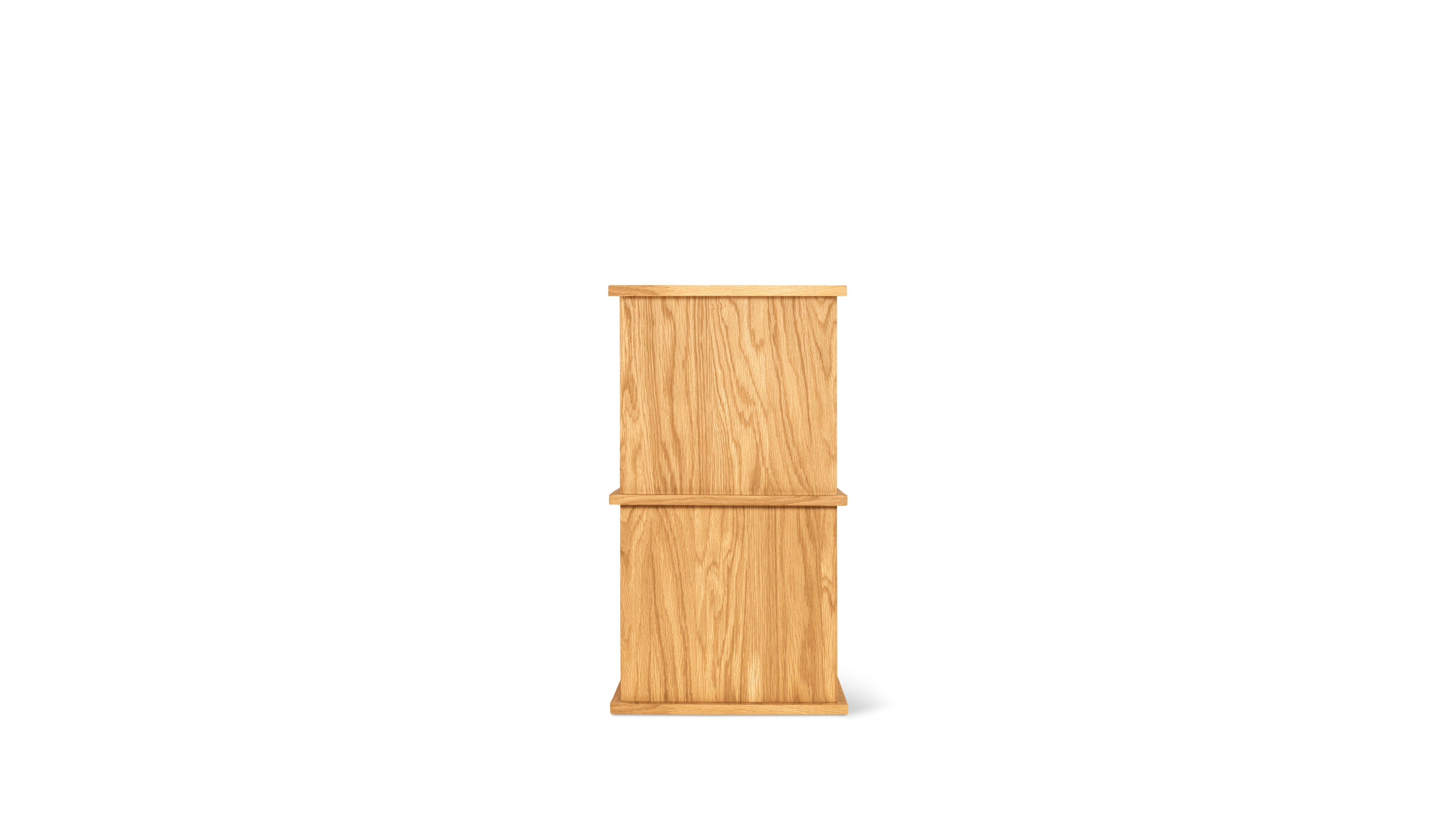 Keep Stacking Storage System 2 - Piece, Open, White Oak - Sundays Company CanadaSTO-YR-026-050