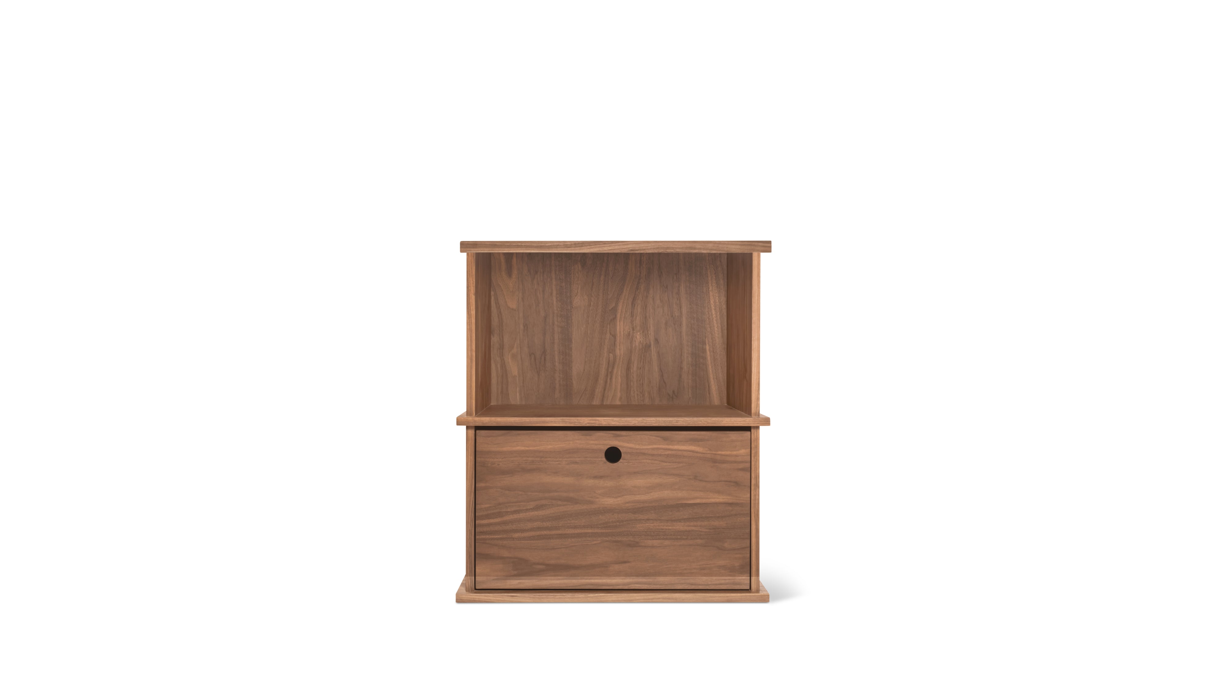Keep Stacking Storage System 2 - Piece, Open and Closed, Walnut - Sundays Company CanadaSTO-YR-027-003