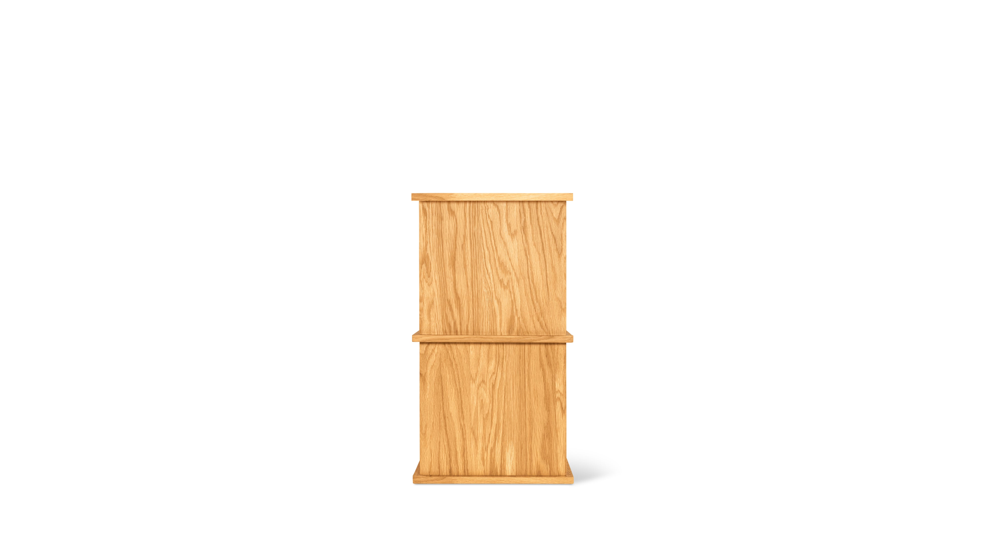Keep Stacking Storage System 2 - Piece, Open and Closed, White Oak - Sundays Company CanadaSTO-YR-027-050