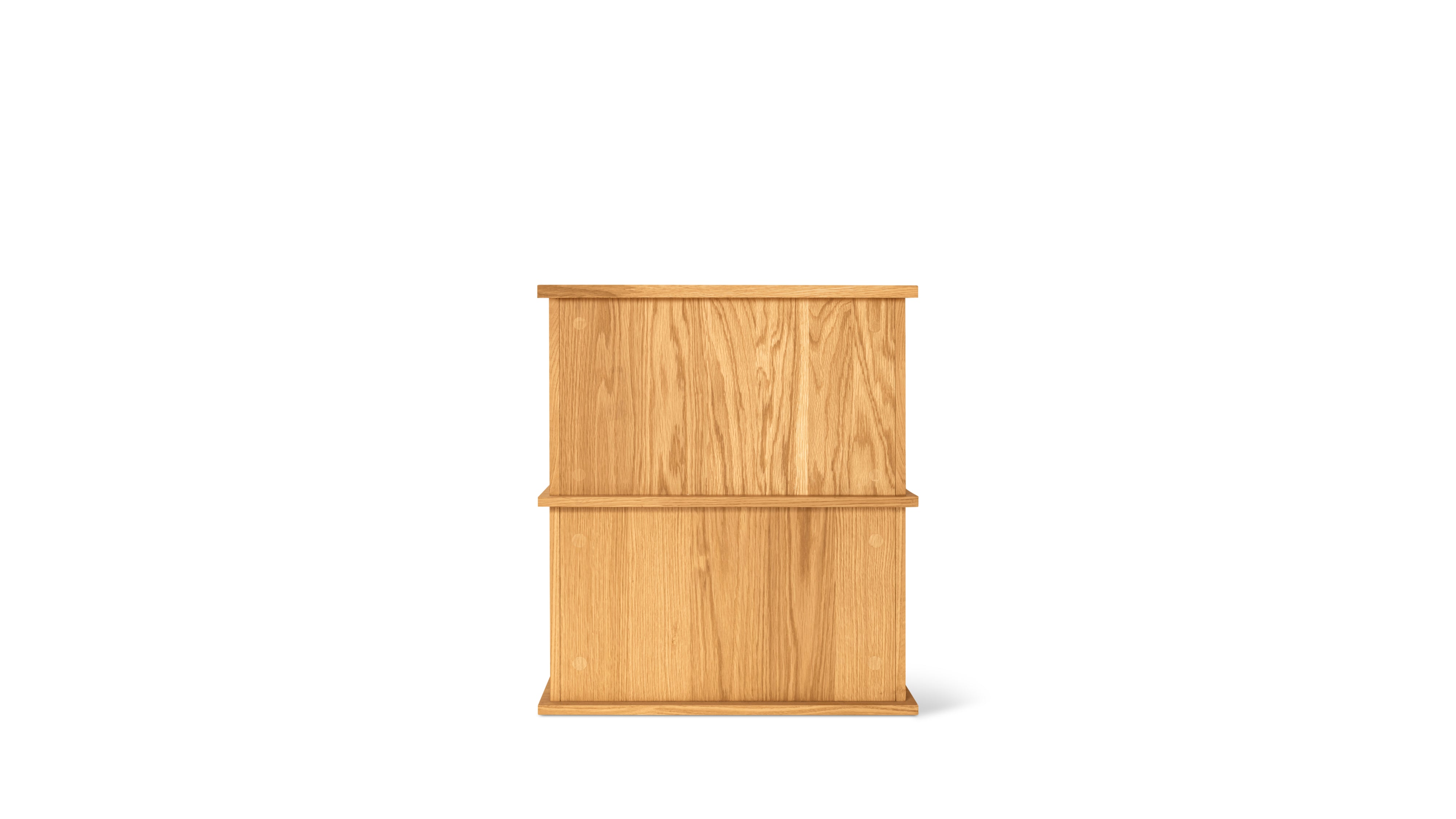 Keep Stacking Storage System 2 - Piece, Open and Closed, White Oak - Sundays Company CanadaSTO-YR-027-050