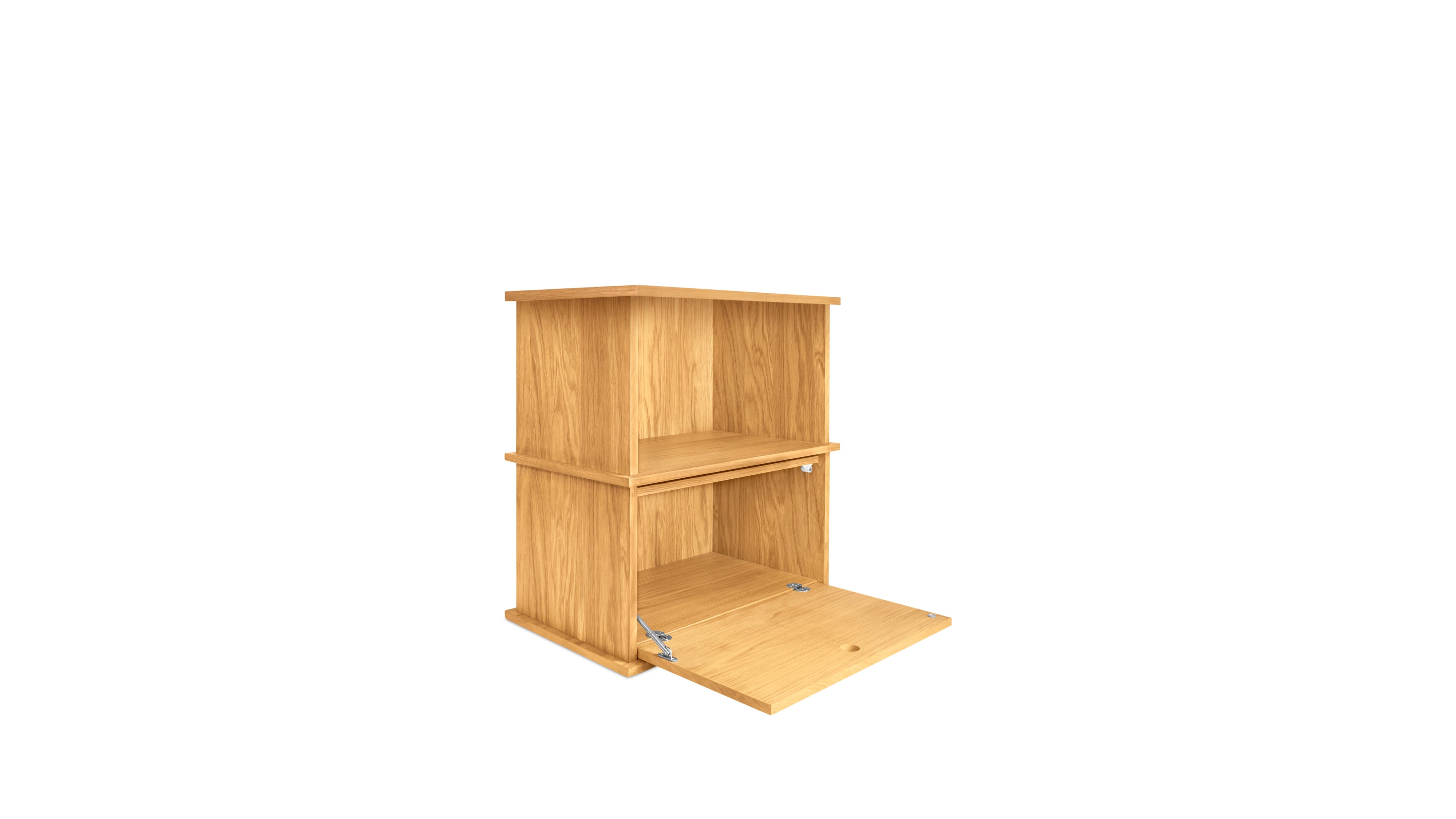 Keep Stacking Storage System 2 - Piece, Open and Closed, White Oak - Sundays Company CanadaSTO-YR-027-050