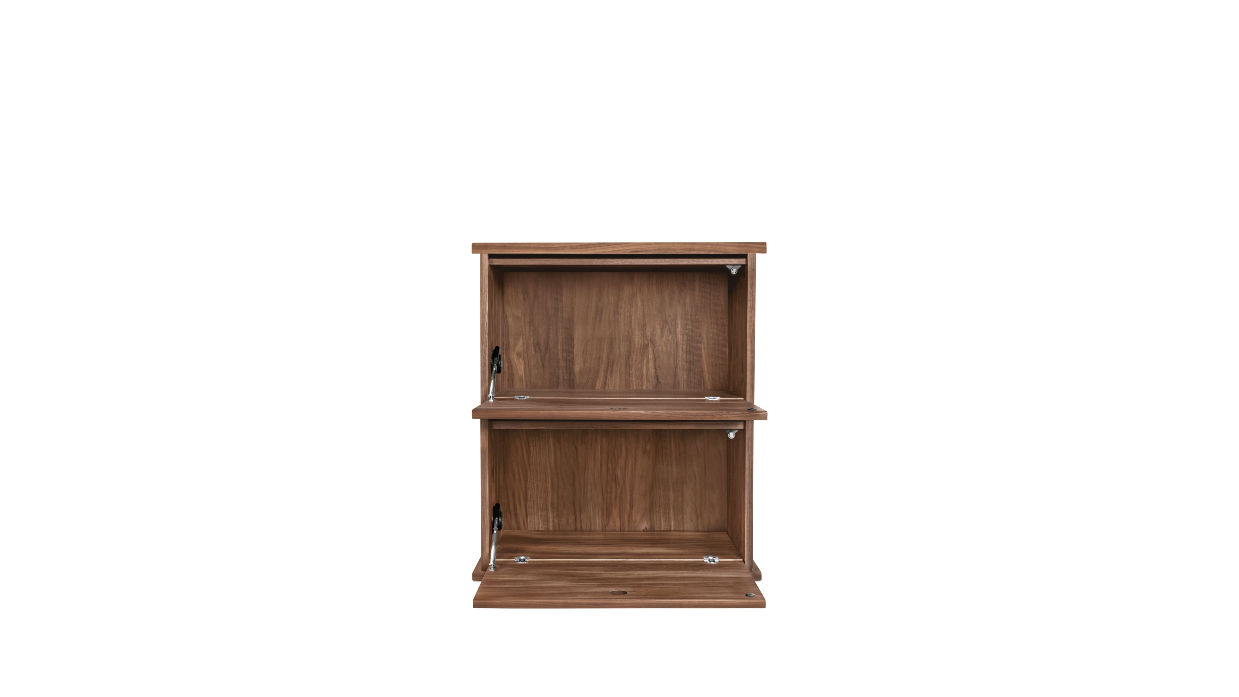 Keep Stacking Storage System 2 - Piece, Closed, Walnut - Sundays Company CanadaSTO-YR-028-003