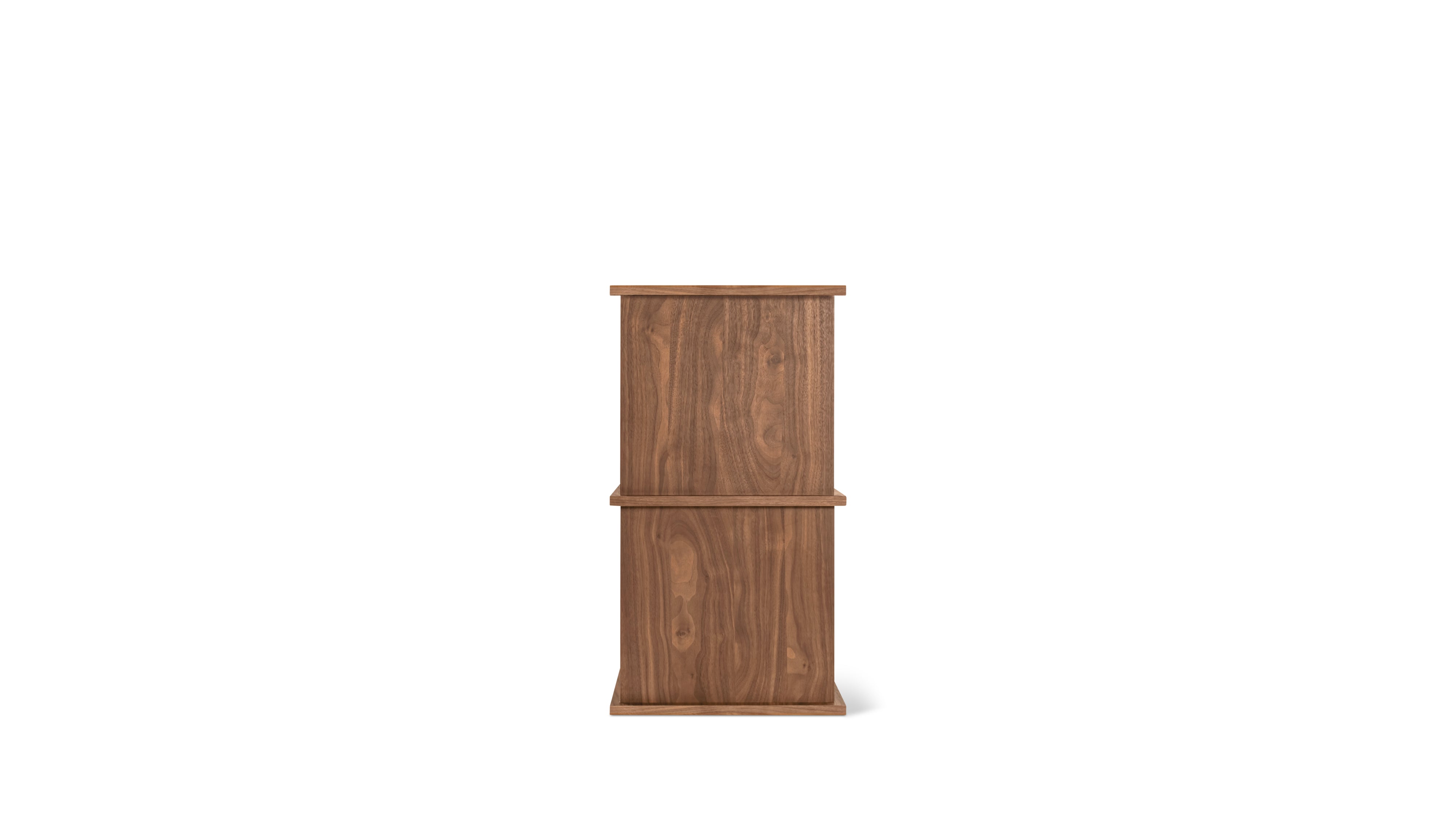 Keep Stacking Storage System 2 - Piece, Closed, Walnut - Sundays Company CanadaSTO-YR-028-003