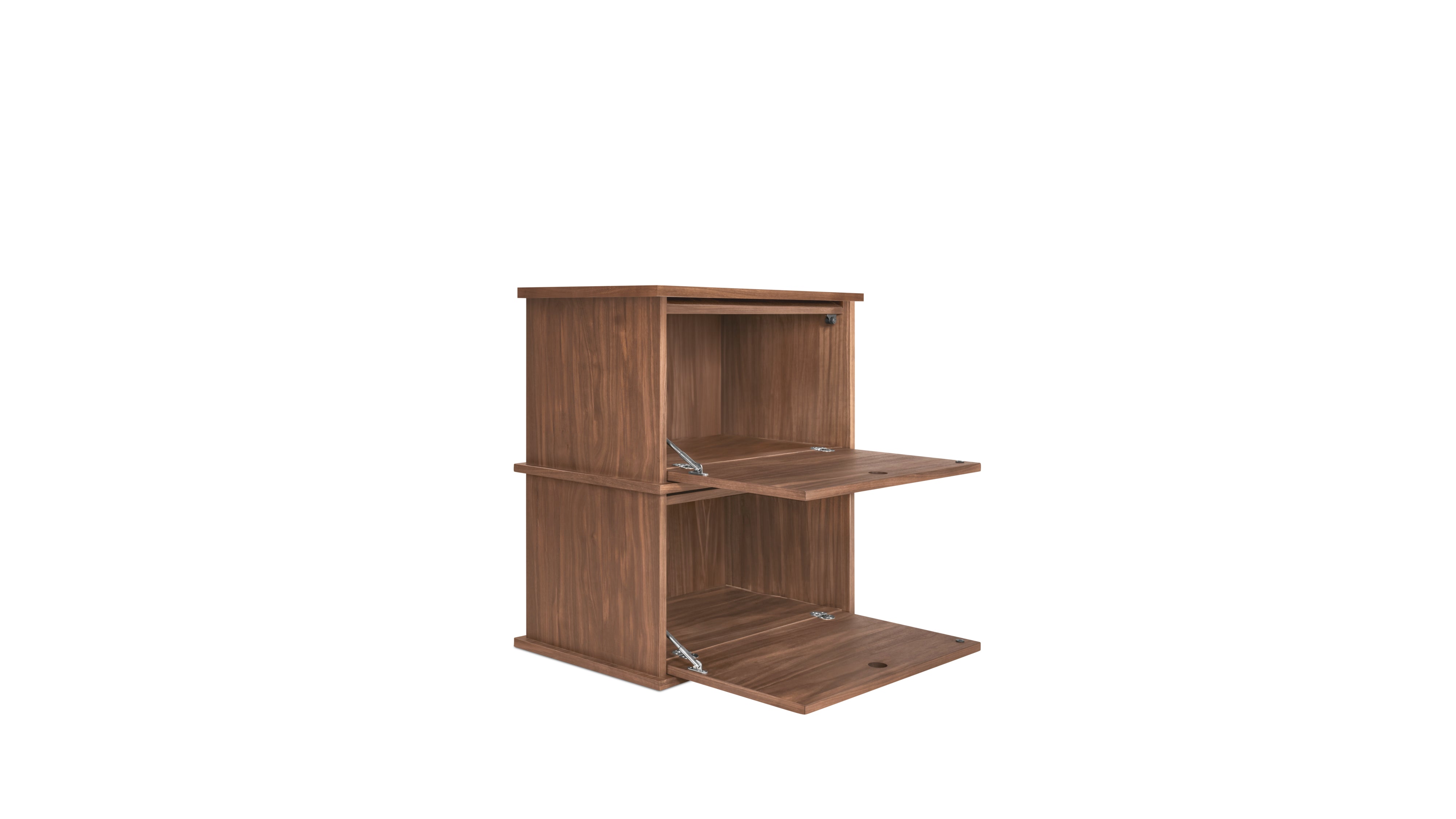 Keep Stacking Storage System 2 - Piece, Closed, Walnut - Sundays Company CanadaSTO-YR-028-003