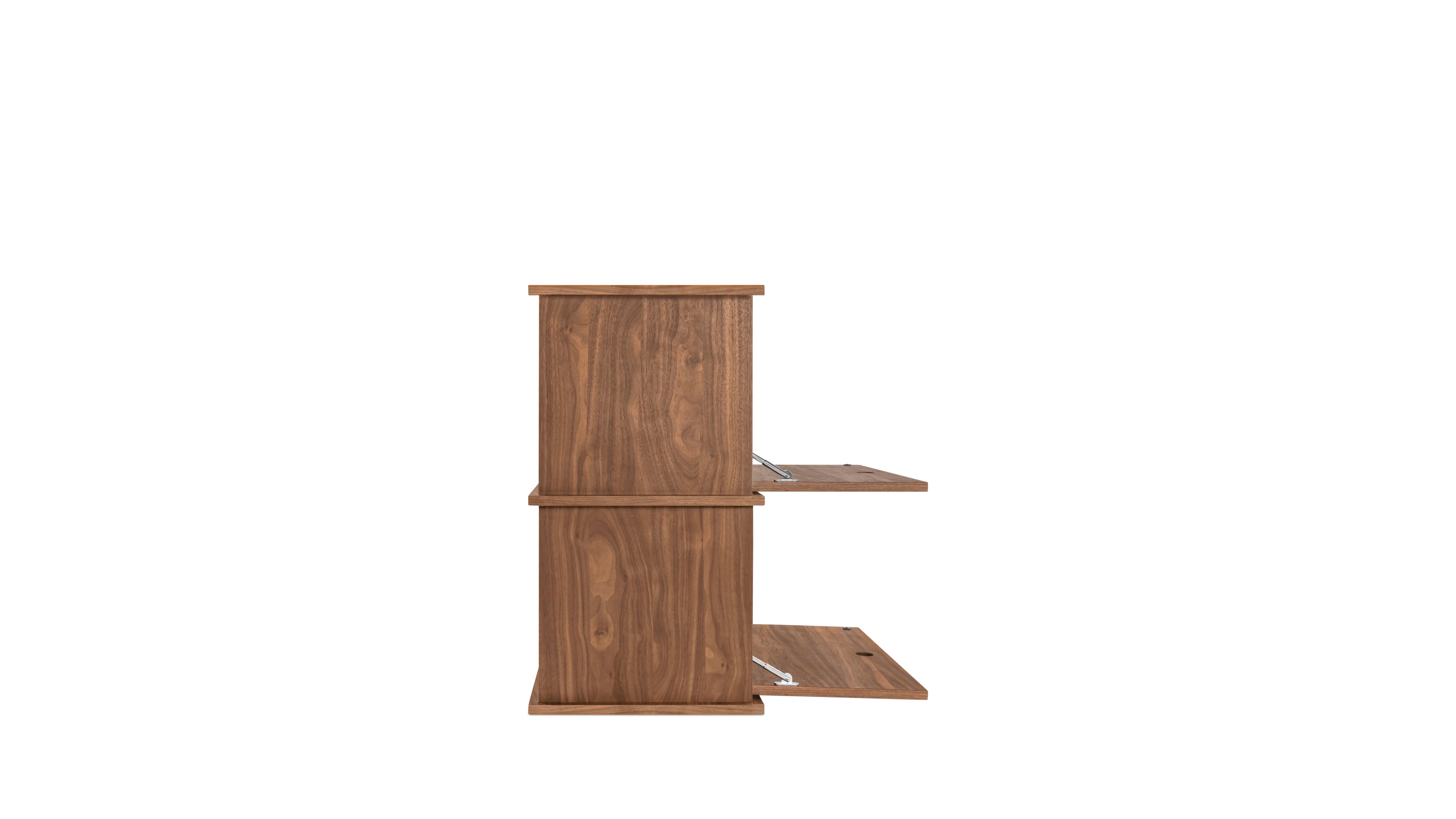 Keep Stacking Storage System 2 - Piece, Closed, Walnut - Sundays Company CanadaSTO-YR-028-003