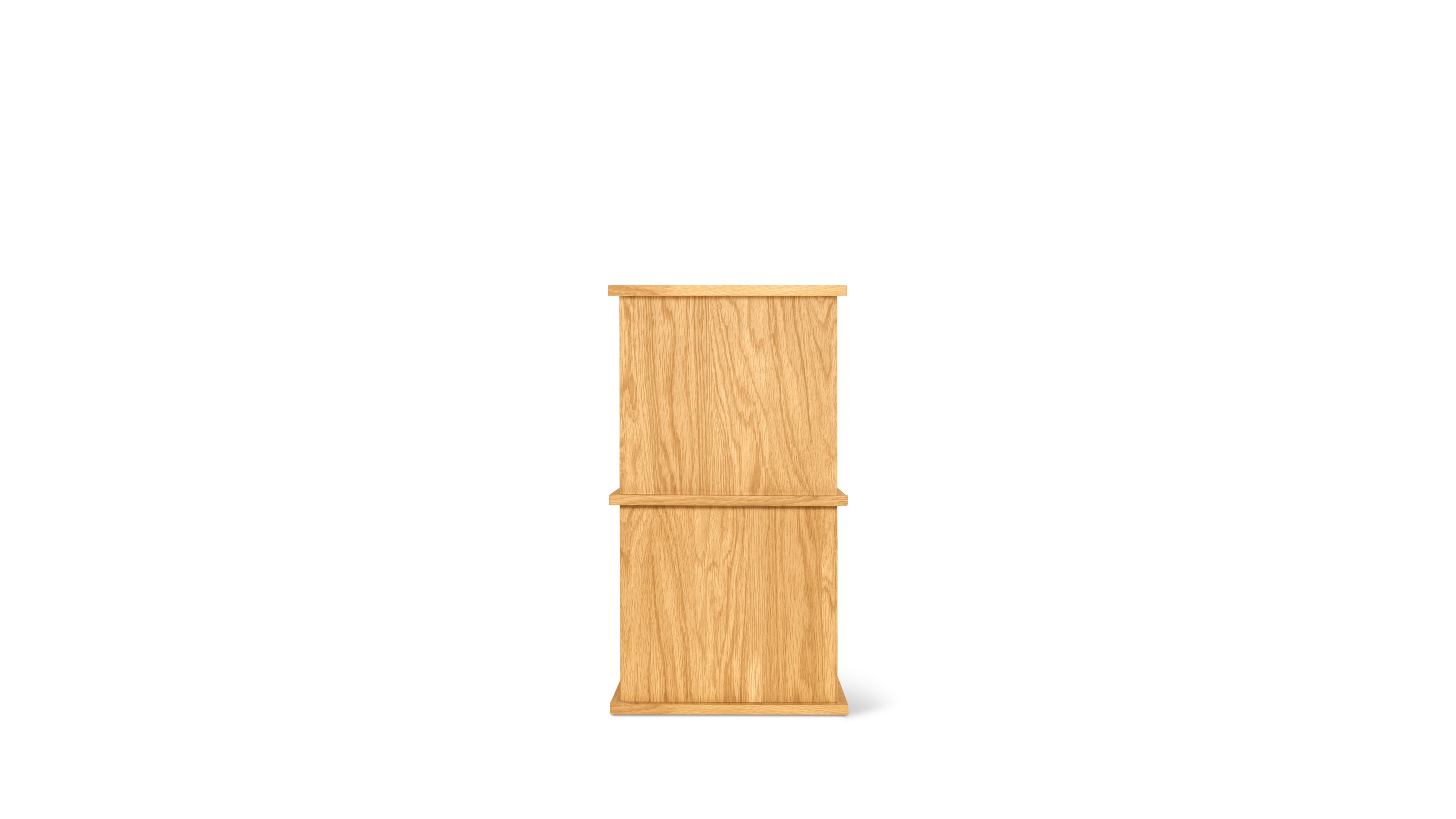 Keep Stacking Storage System 2 - Piece, Closed, White Oak - Sundays Company CanadaSTO-YR-028-050