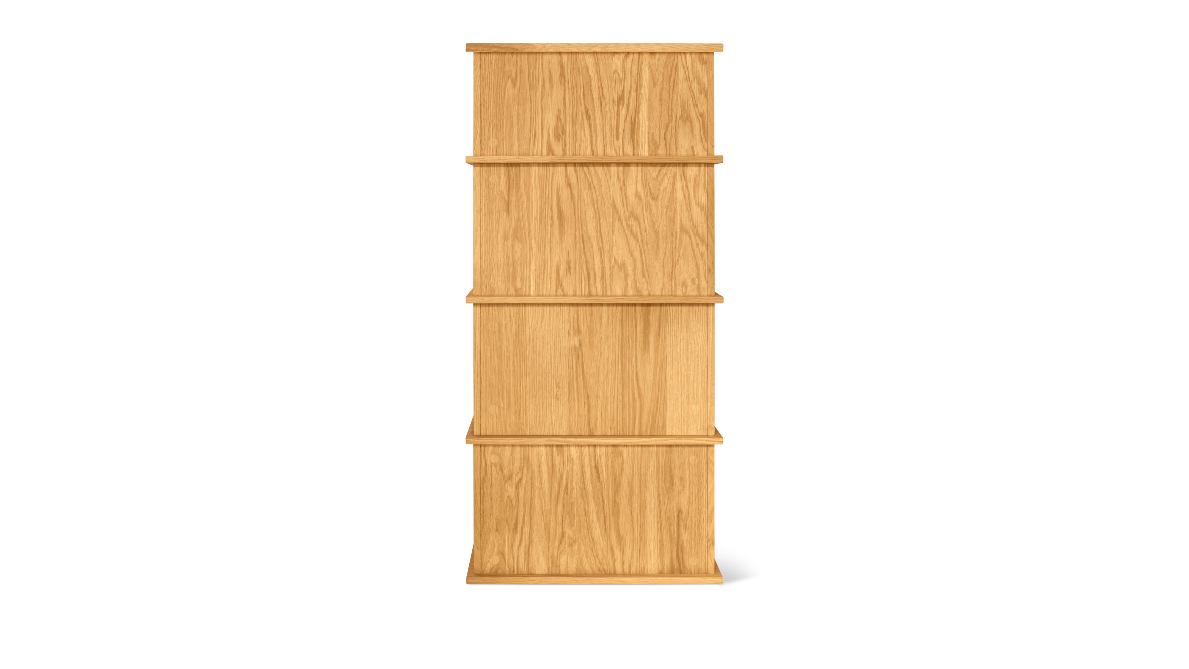 Keep Stacking Storage System 4 - Piece Tall, Open and Closed, White Oak - Sundays Company CanadaSTO-YR-029-050
