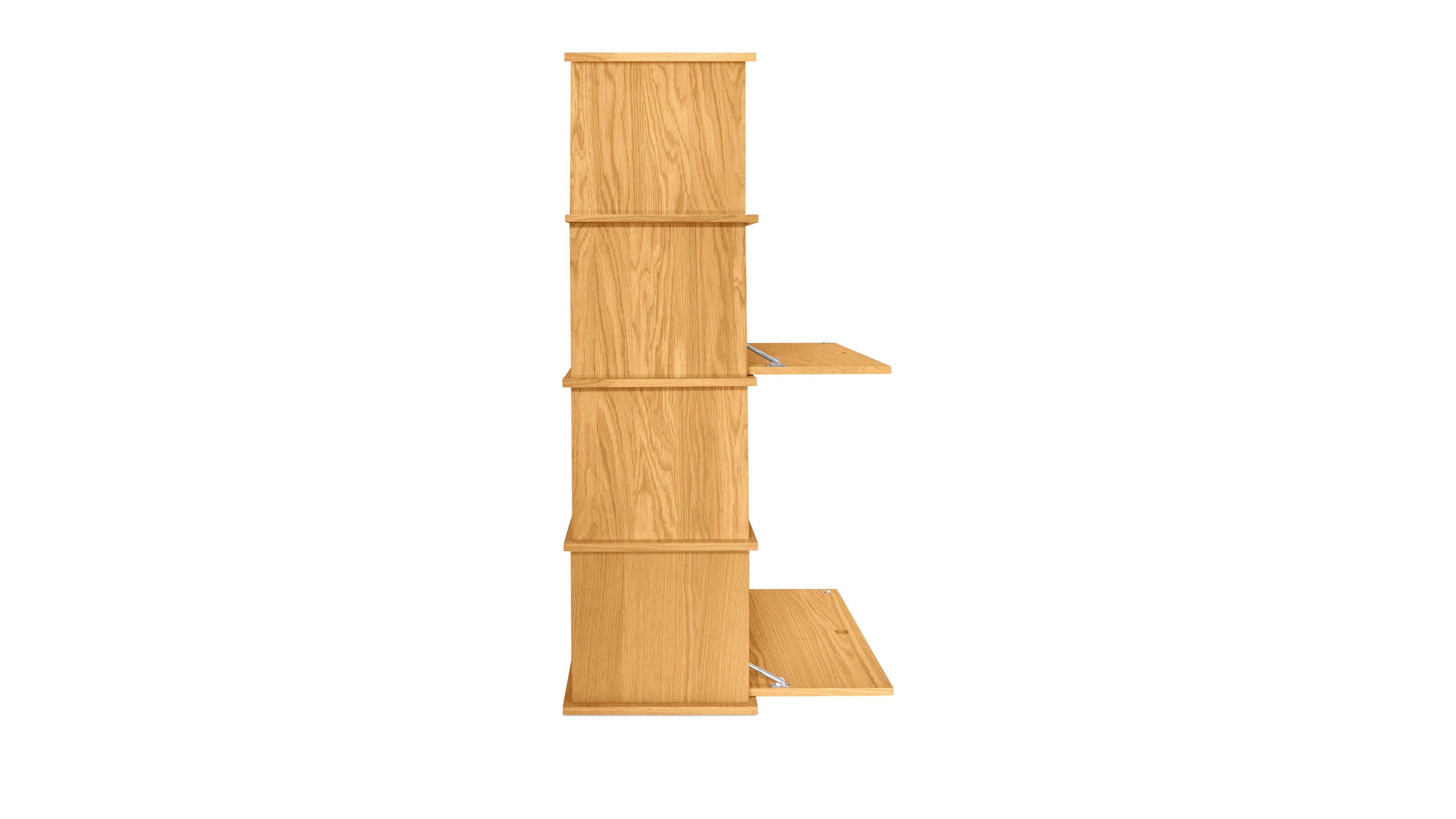 Keep Stacking Storage System 4 - Piece Tall, Open and Closed, White Oak - Sundays Company CanadaSTO-YR-029-050