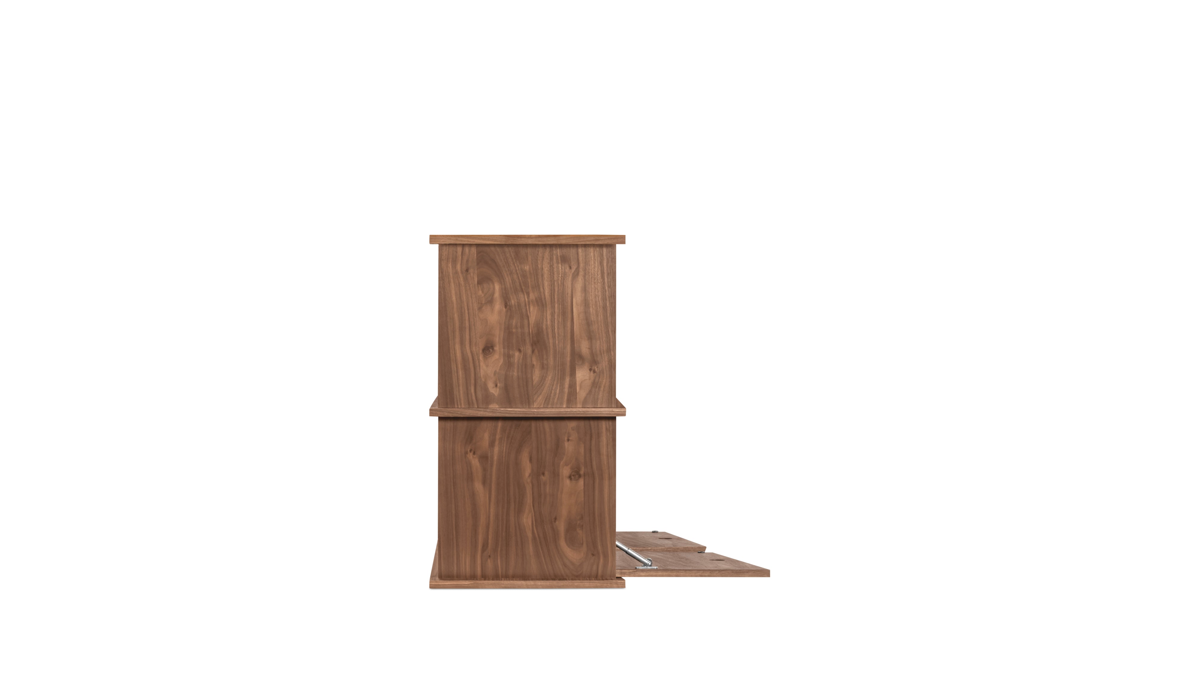 Keep Stacking Storage System 4 - Piece, Open and Closed, Walnut - Sundays Company CanadaSTO-YR-030-003