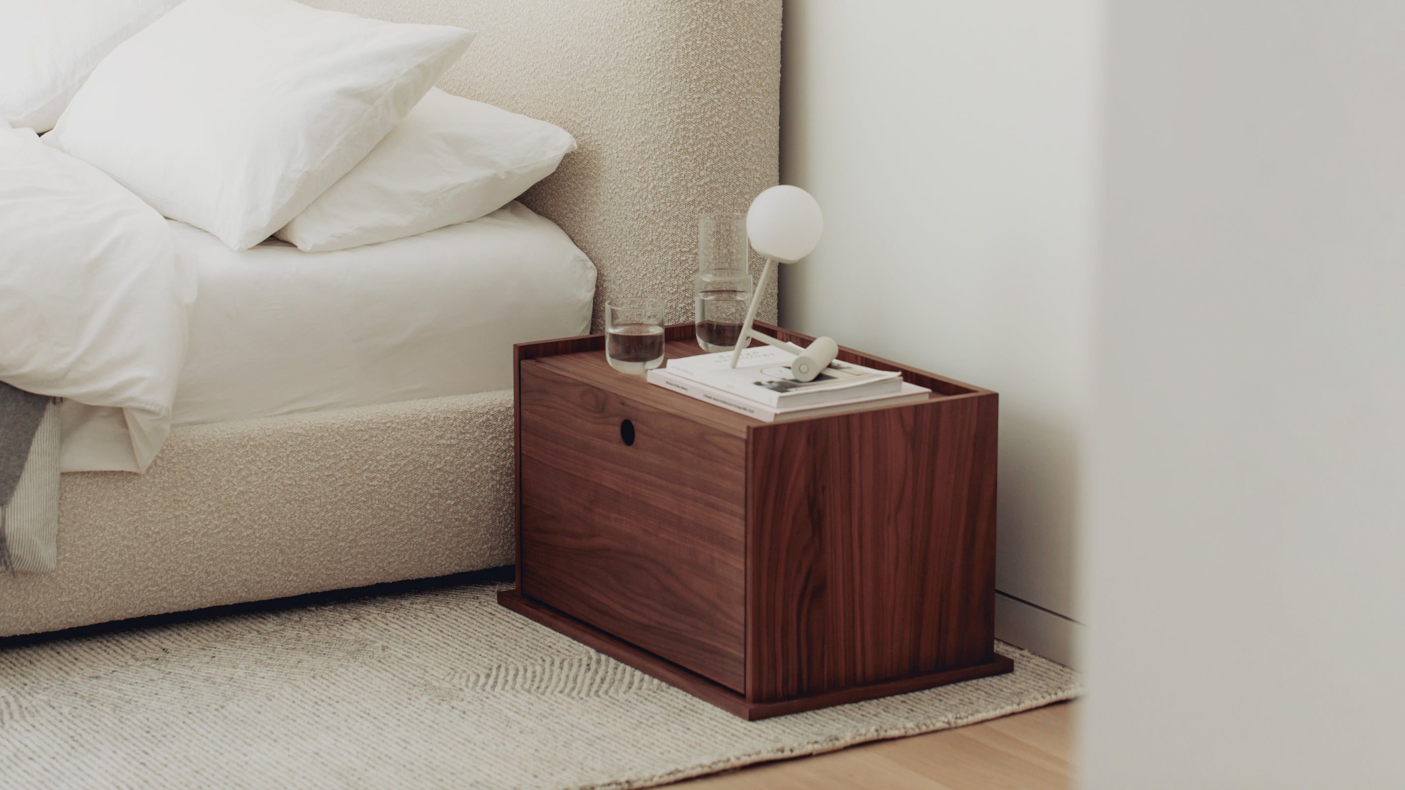 Keep Stacking Storage System 4 - Piece, Open and Closed, Walnut - Sundays Company CanadaSTO-YR-030-003