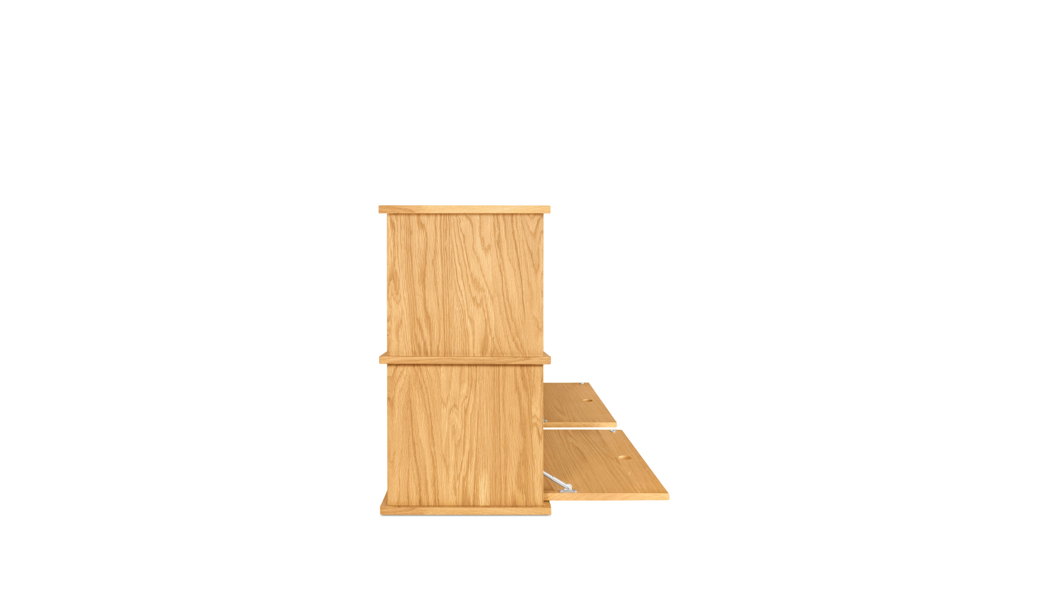 Keep Stacking Storage System 4 - Piece, Open and Closed, White Oak - Sundays Company CanadaSTO-YR-030-050