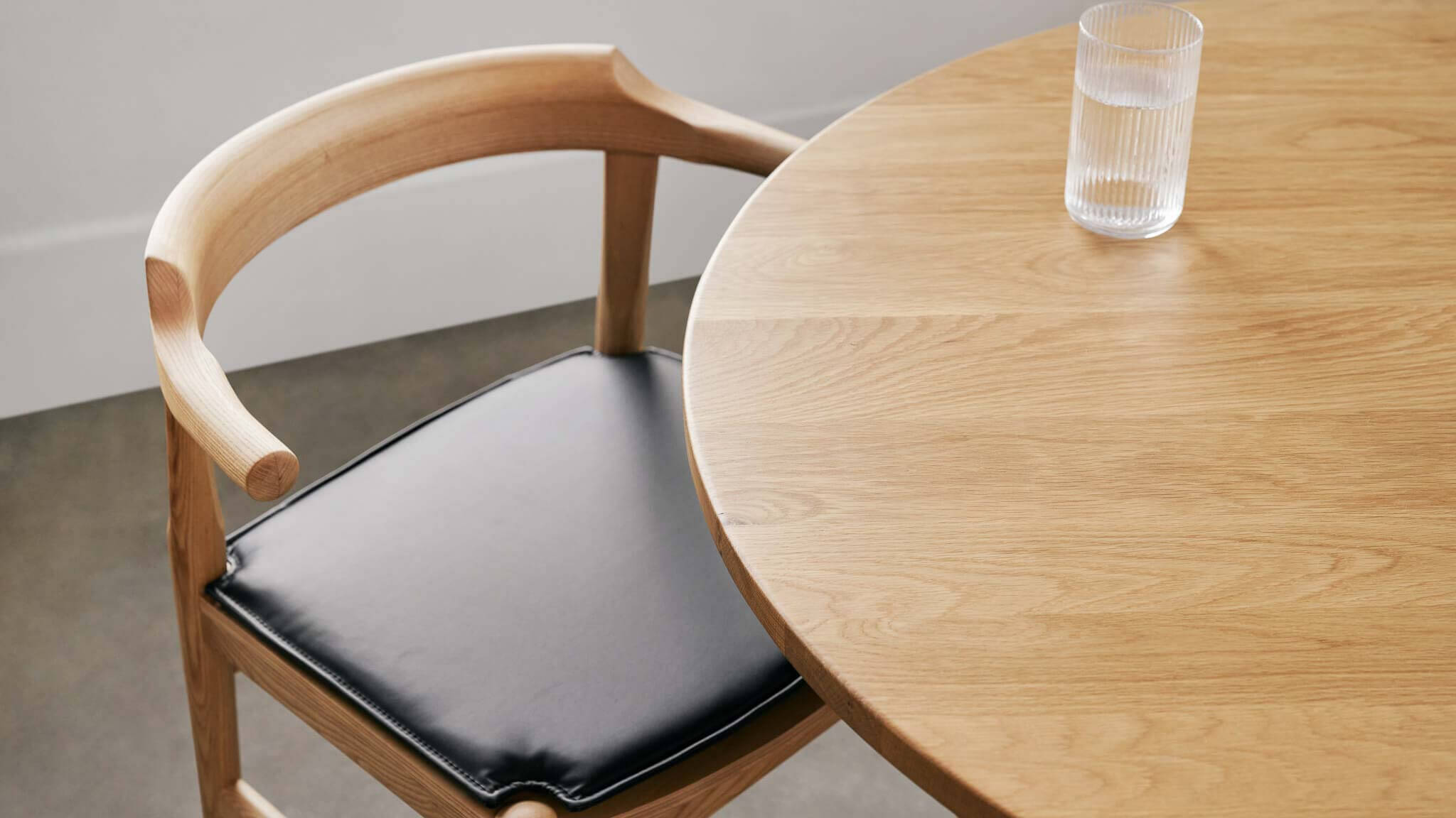 Seat Cushion - Tuck In Dining Chair, Black - Sundays CompanyCHA - EW - 017 - 002