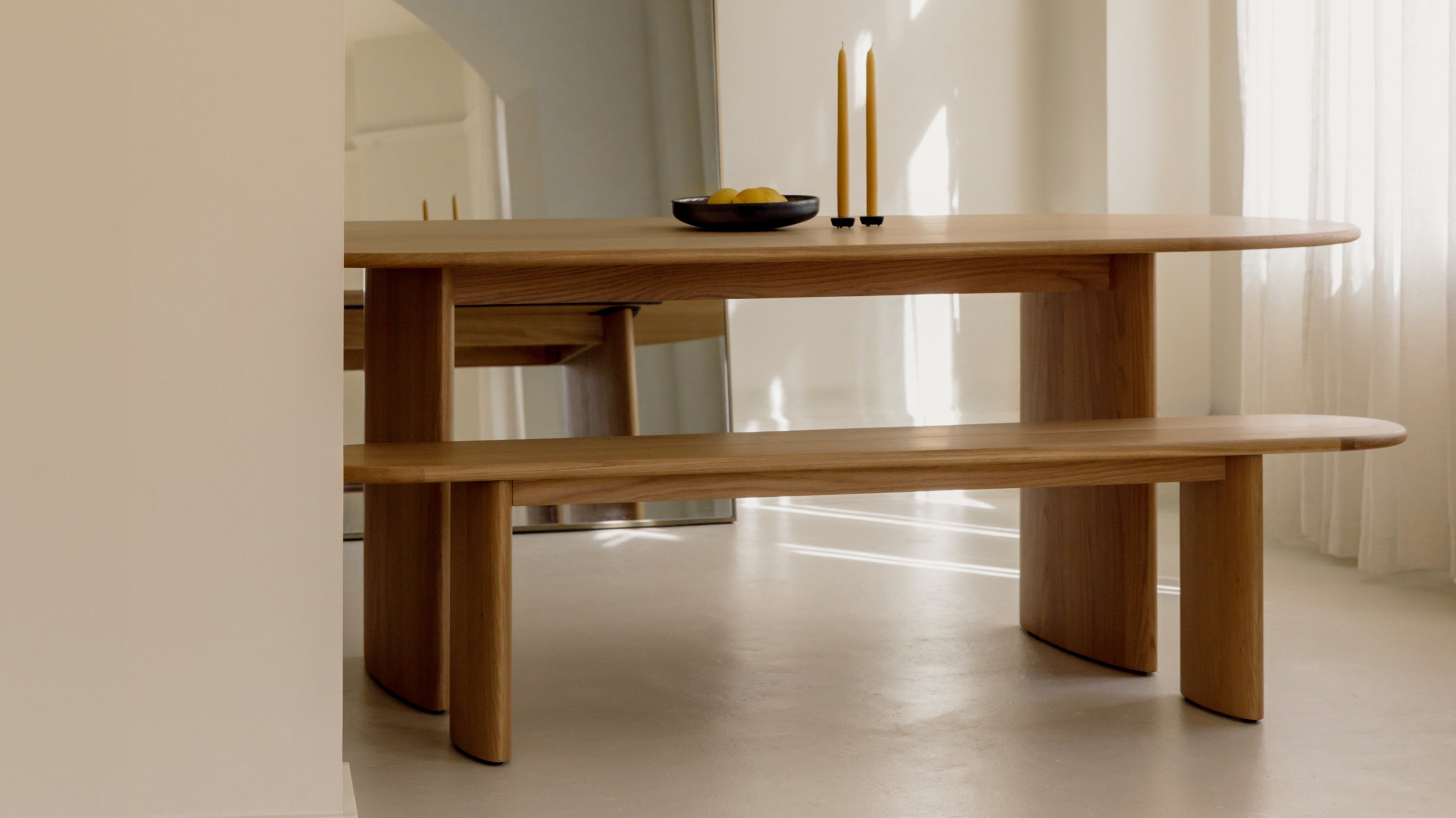 Union Bench, Seats 2, Walnut
