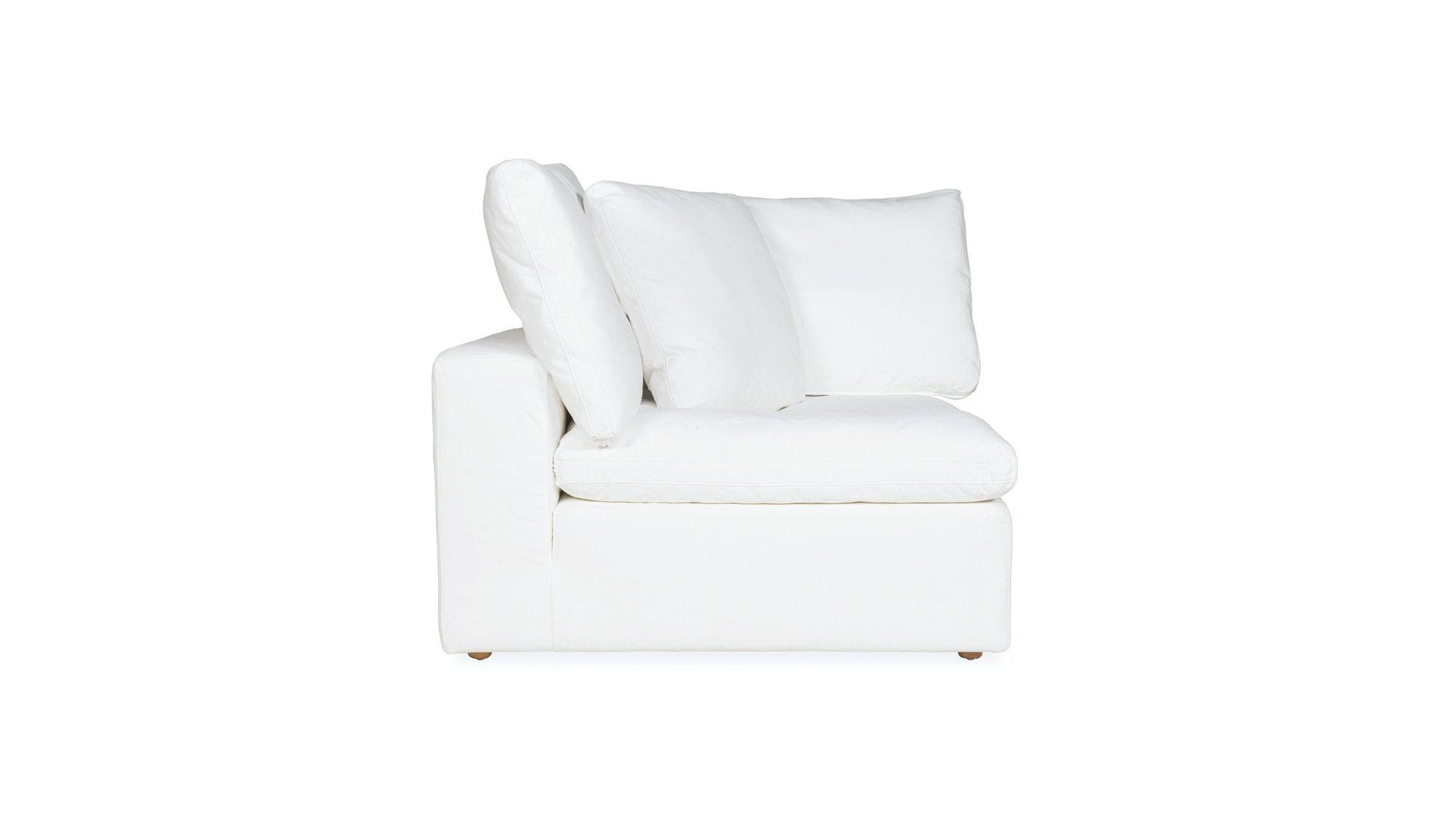 Slipcover - Movie Night™ Corner Chair, Standard, Brie (Left or Right) - Image 2