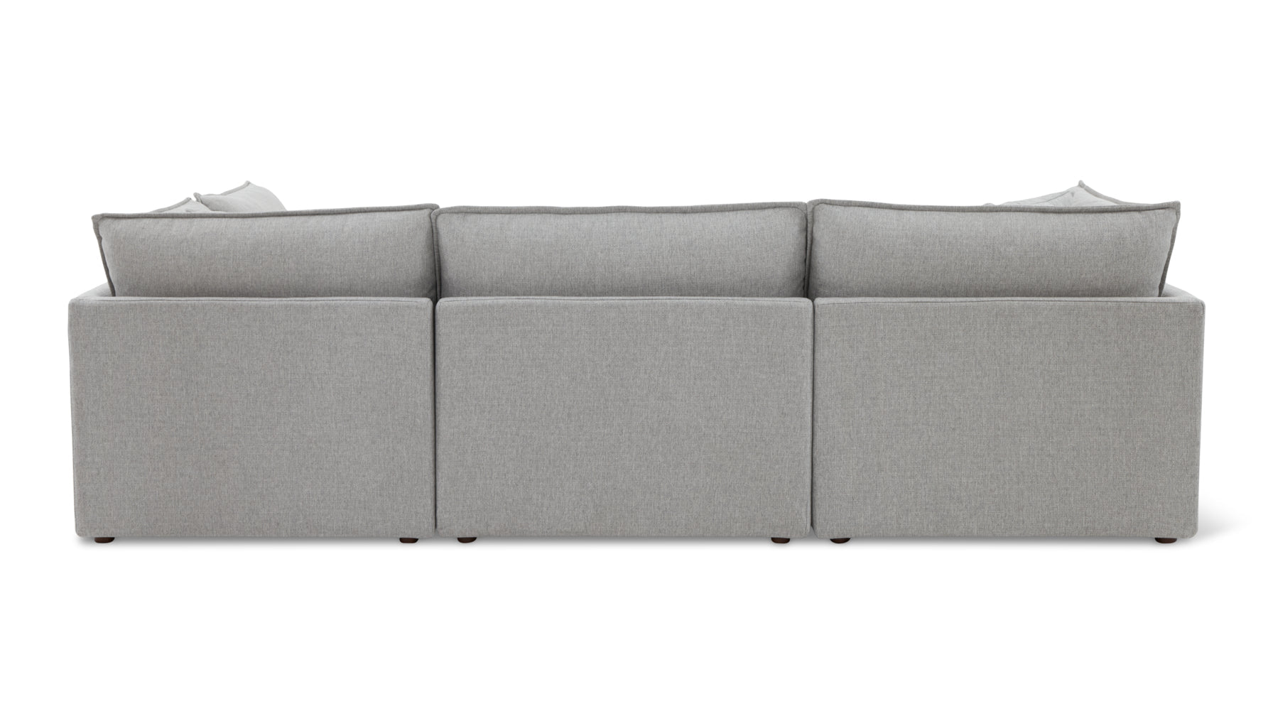 Chill Time 5-Piece Modular Sectional, Heather - Image 11